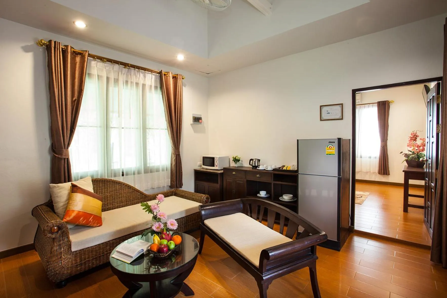 Living room in Pattra Vill Resort