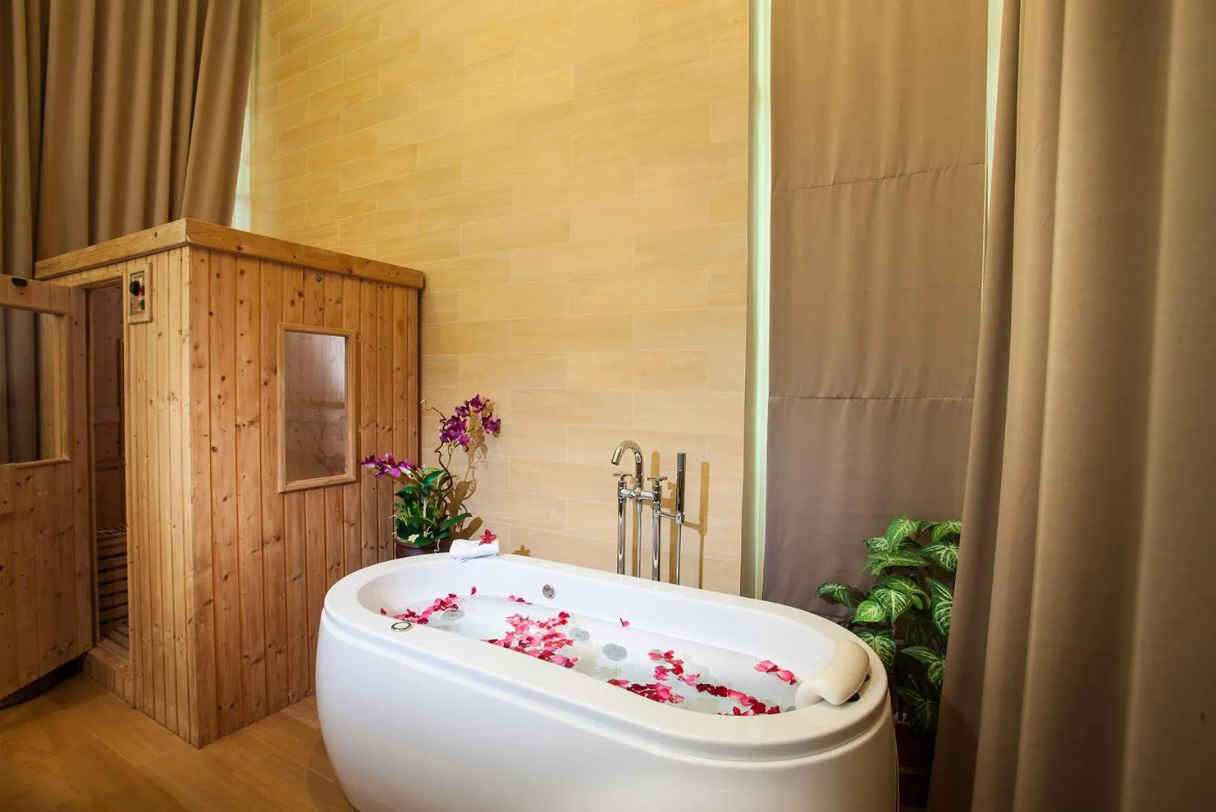 Sauna in Pattra Vill Resort