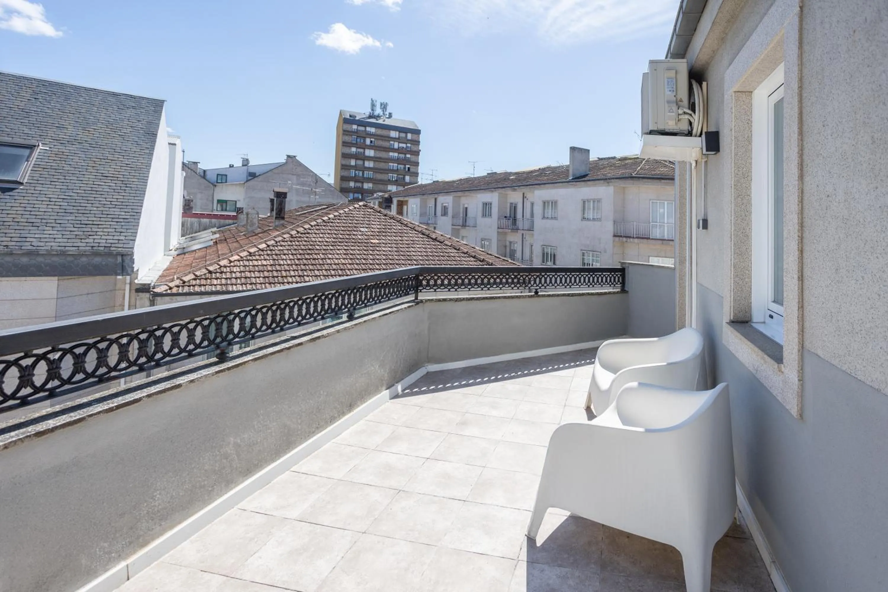 Balcony/Terrace in Hotel Villa de Verín