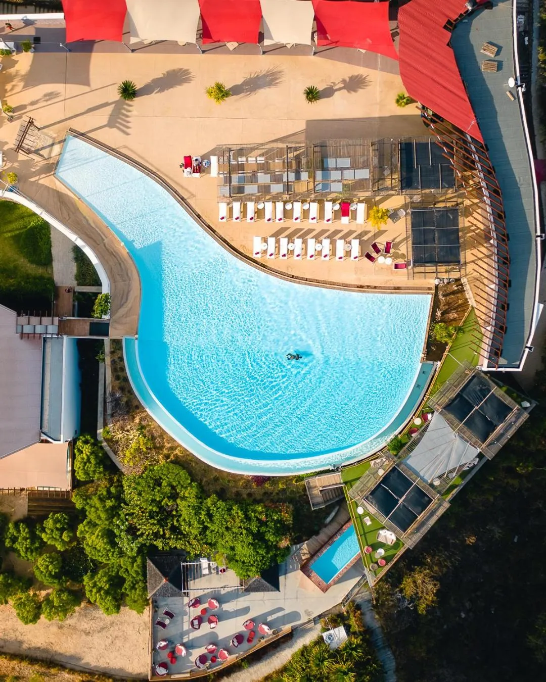 Bird's eye view in Akoya Hotel & Spa