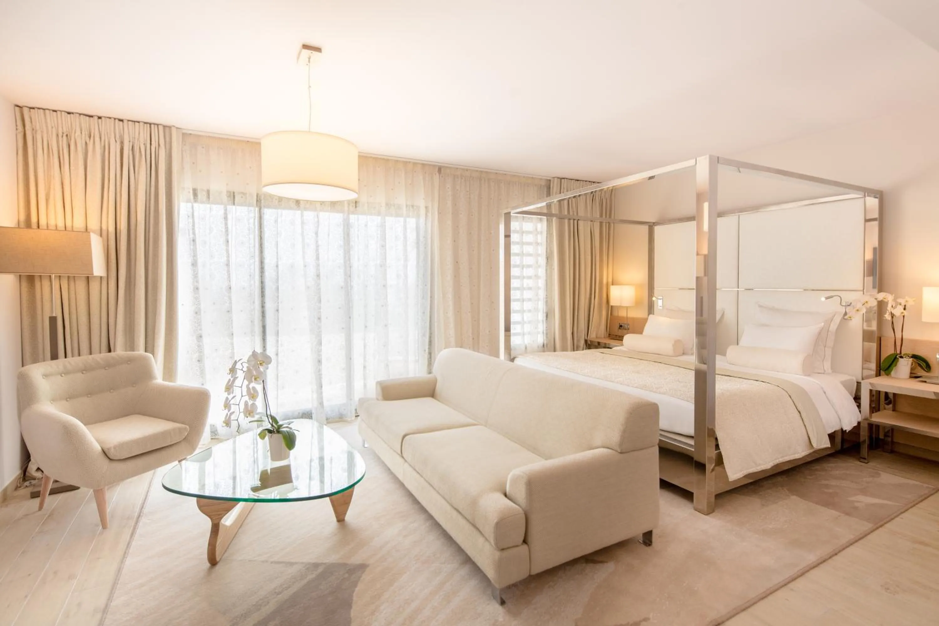 Photo of the whole room, Bed in Akoya Hotel & Spa