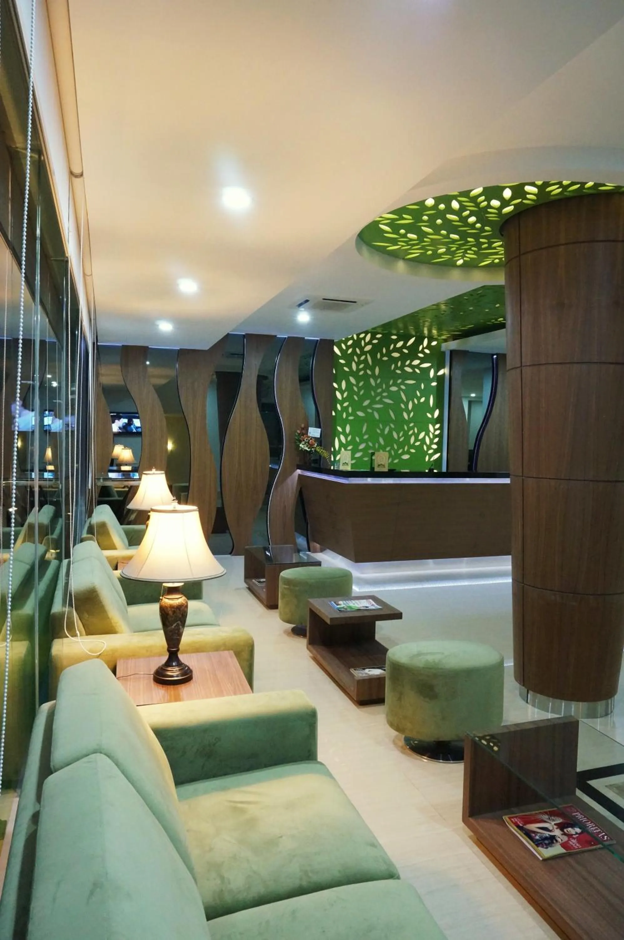 Night in Green Eden Hotel