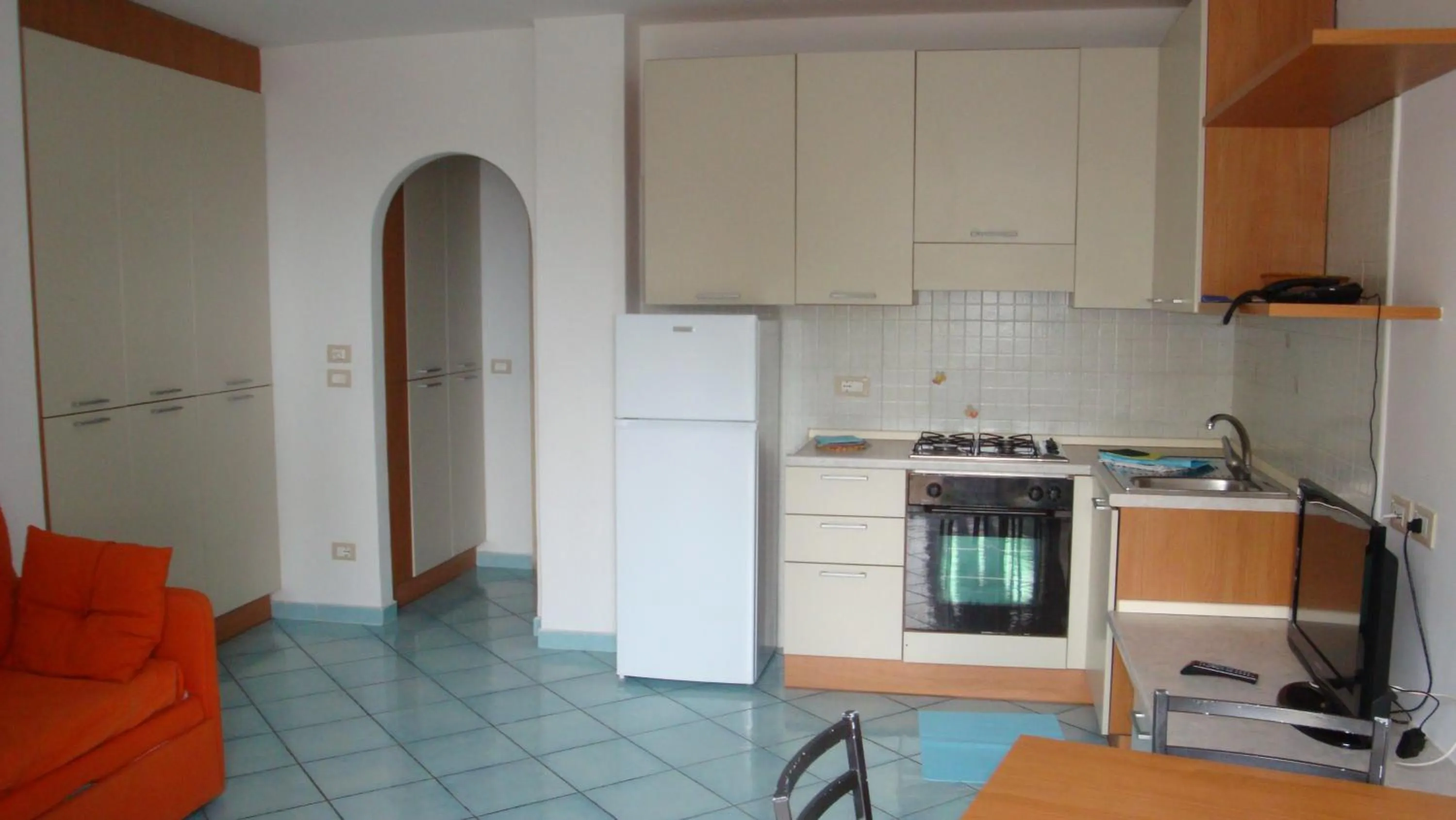 Kitchen or kitchenette in Ischia Uno Residence