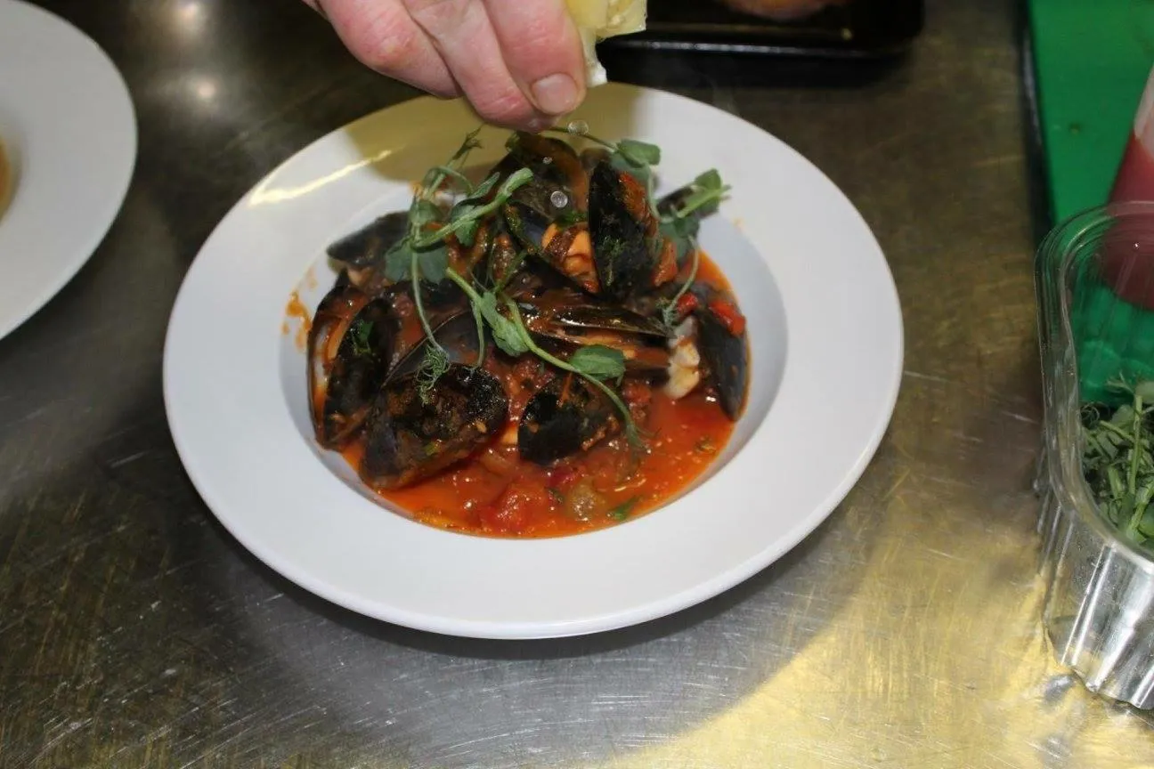 Food close-up in The Nags Head Tredegar