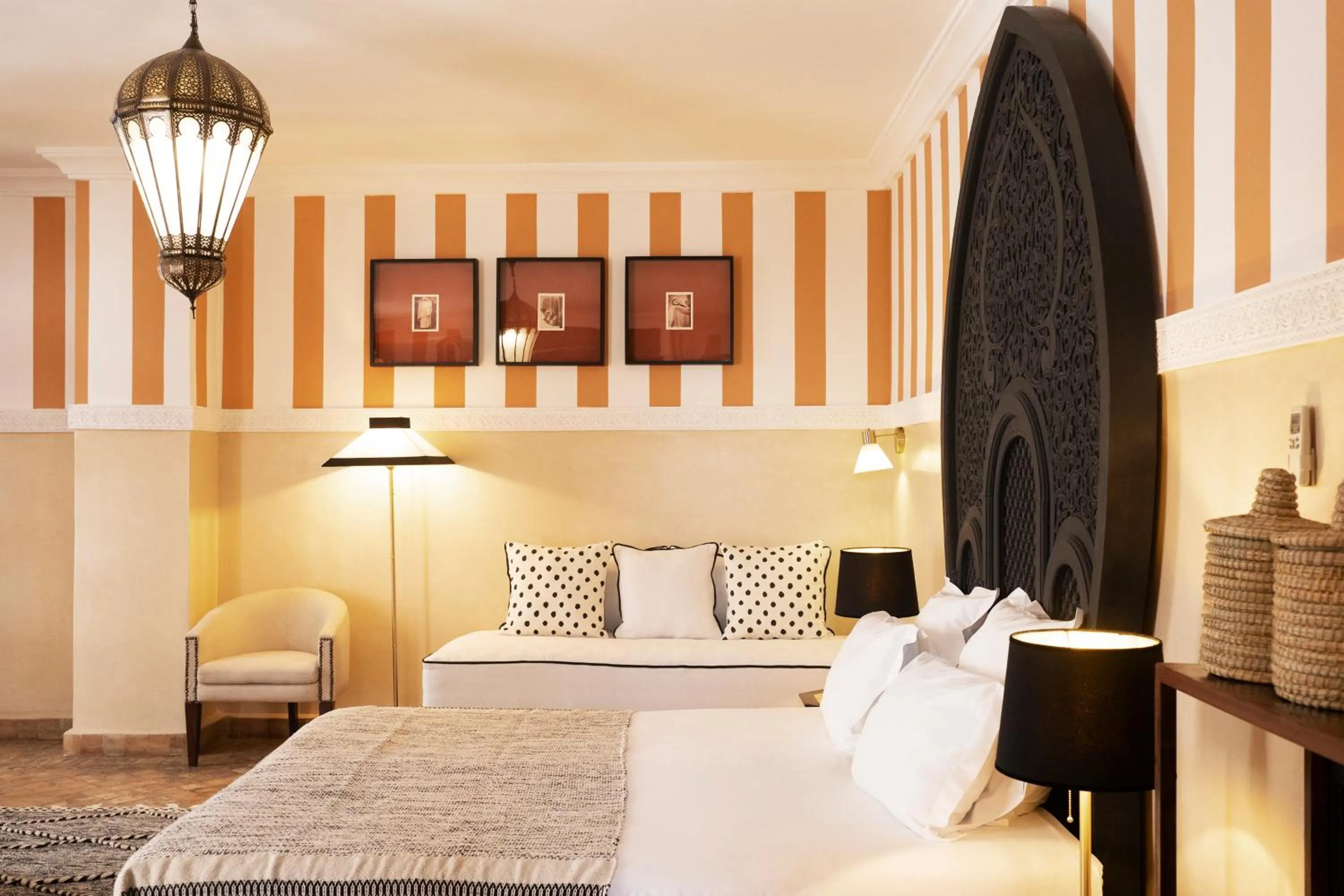 Bed in Riad RK Suites & Spa