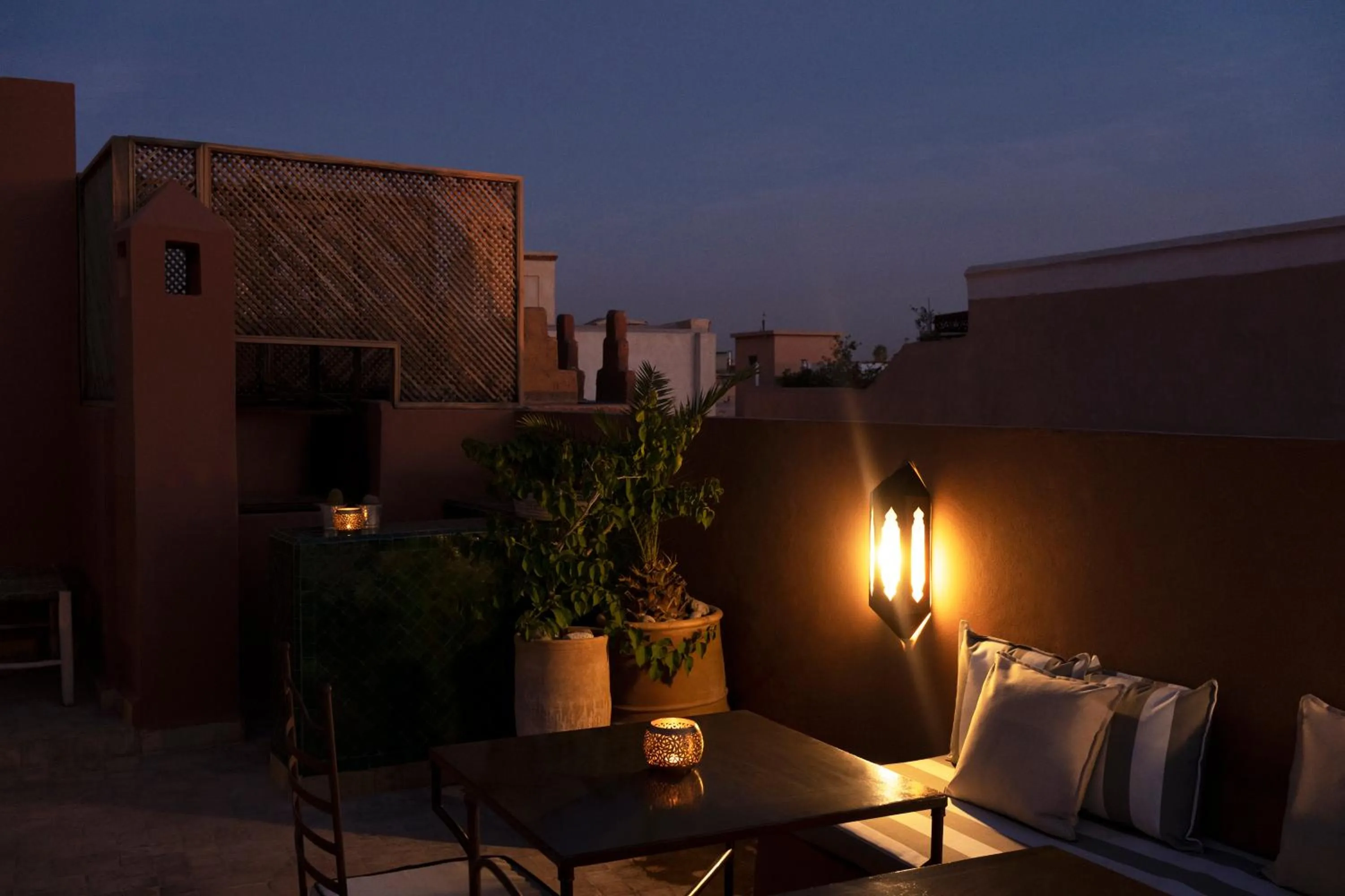 Patio in Riad RK Suites & Spa