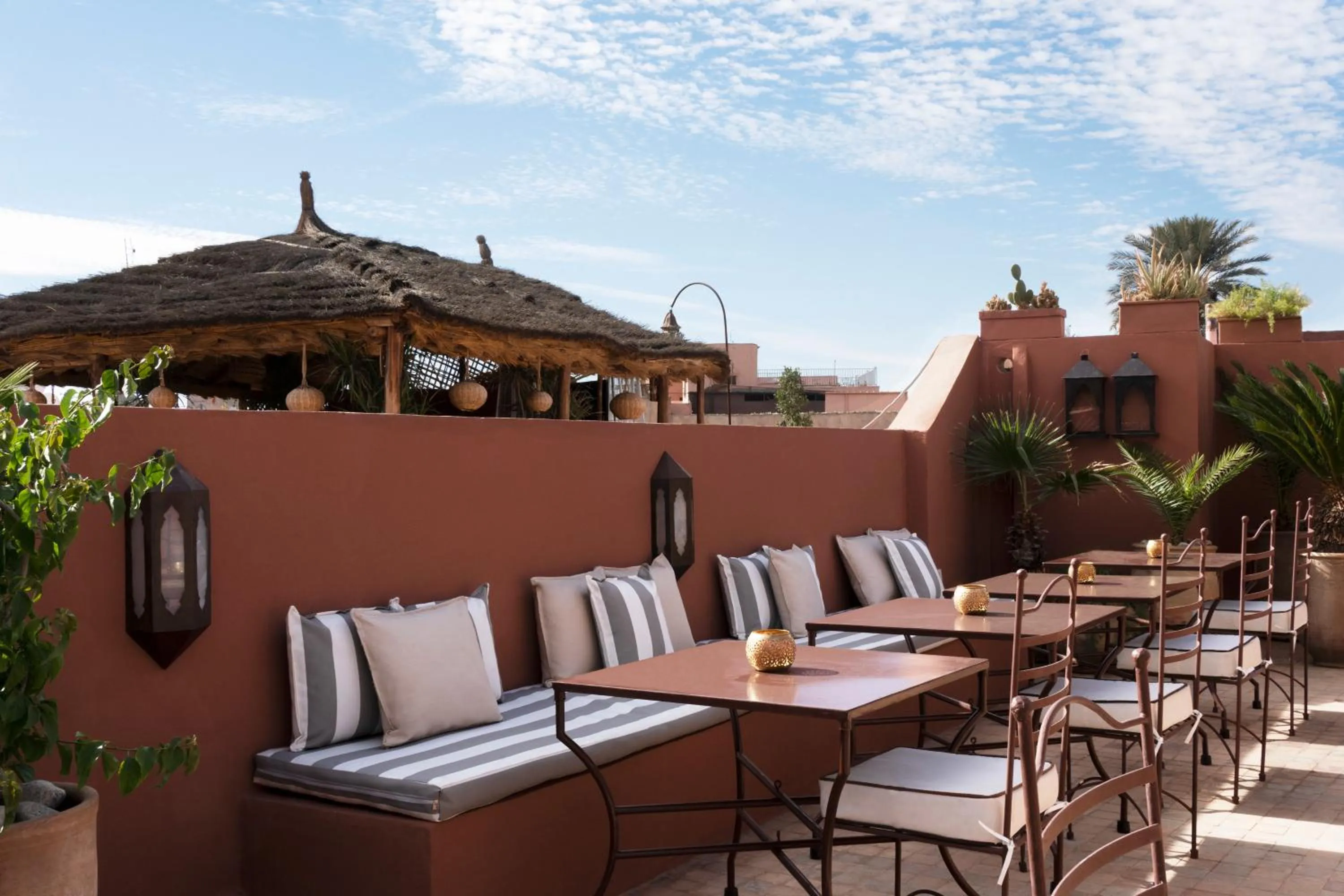 Patio in Riad RK Suites & Spa