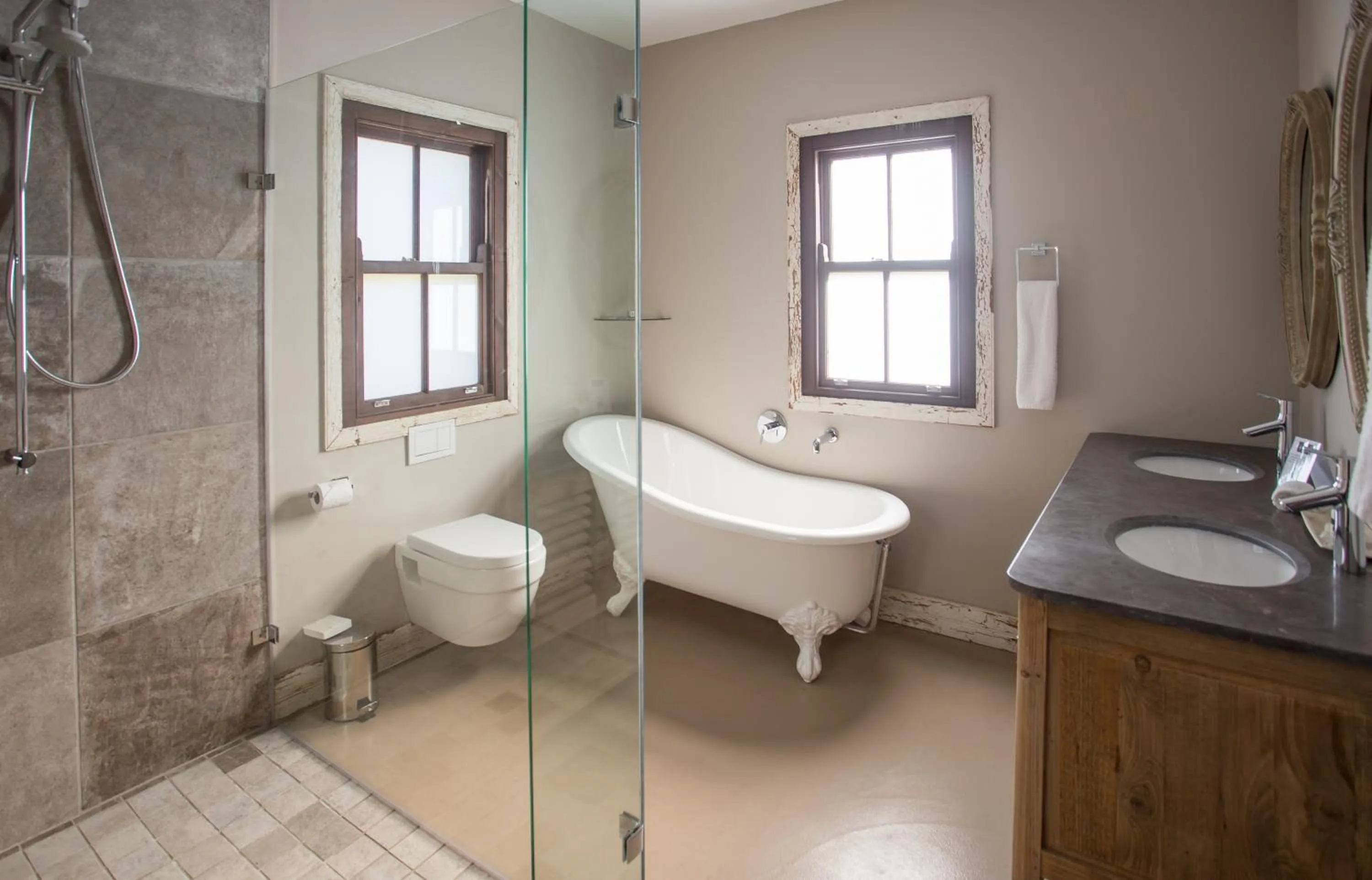 Shower in Botlierskop Bush Villas