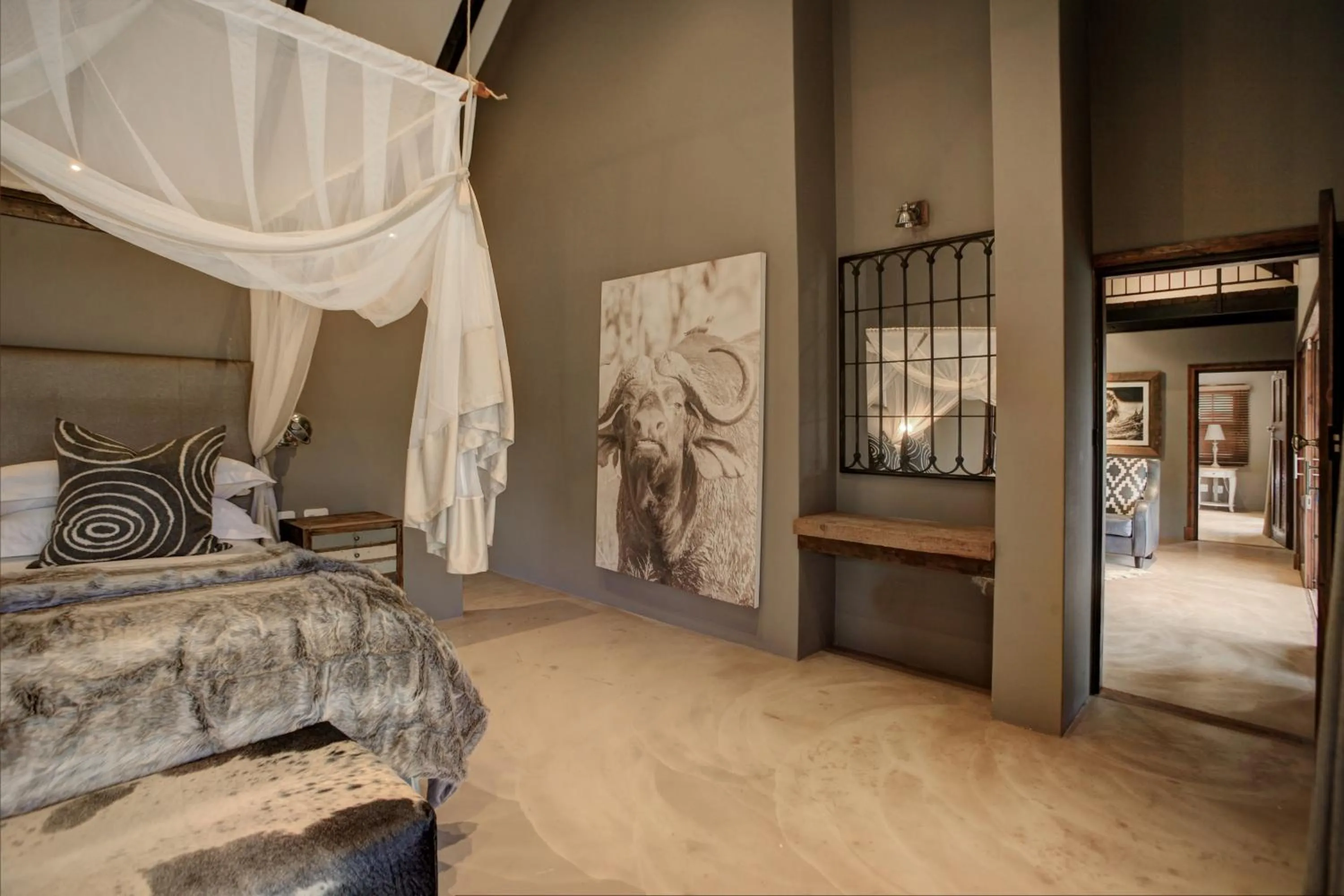 Bed in Botlierskop Bush Villas