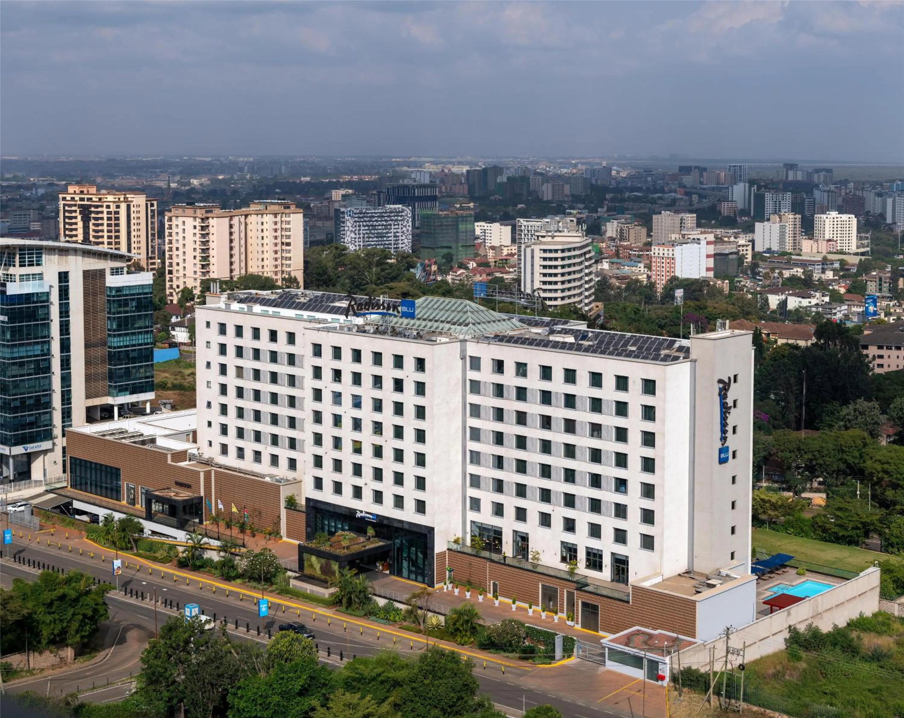 Property building in Radisson Blu Hotel, Nairobi Upper Hill