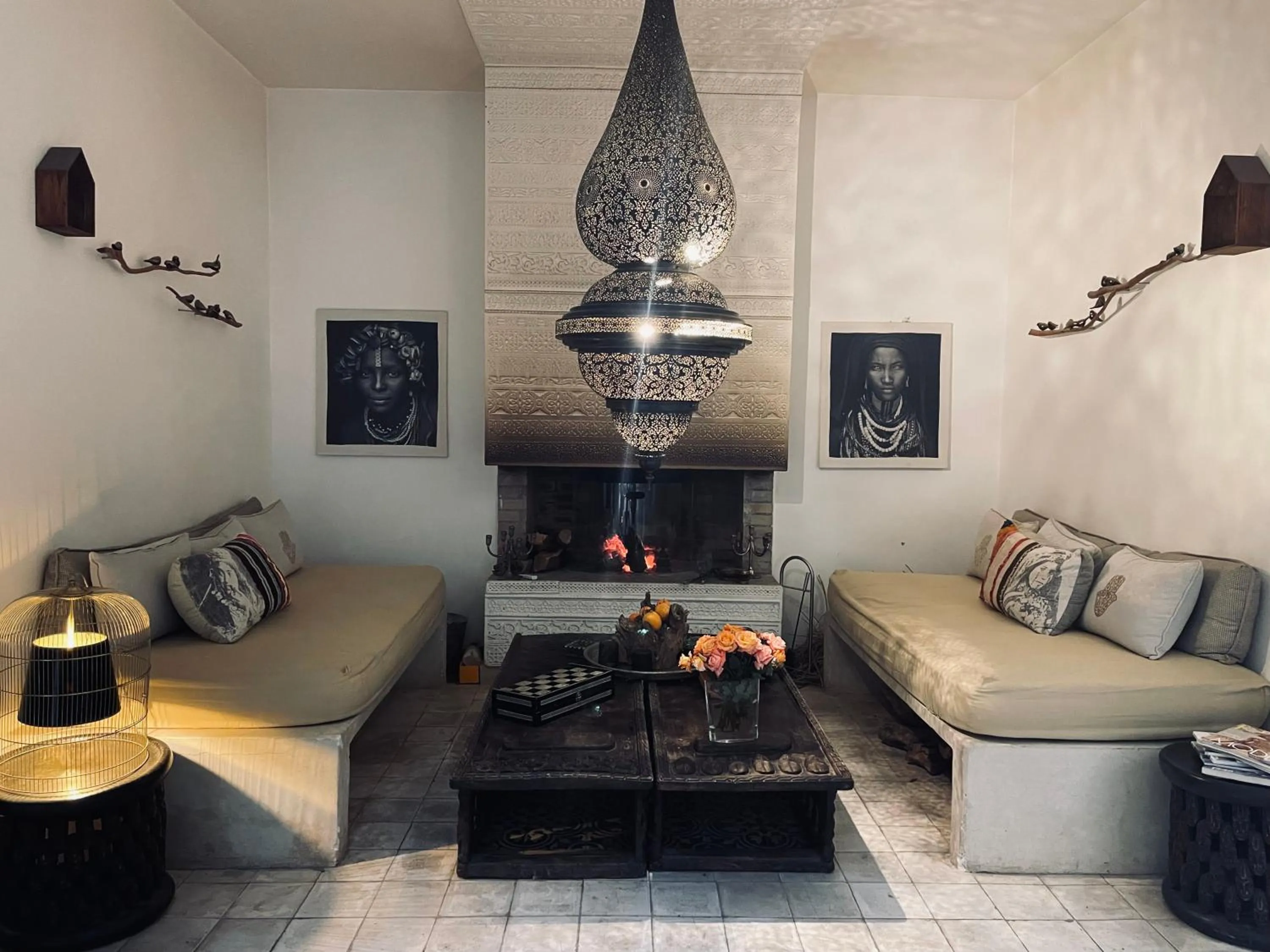 Living room in Riad 144