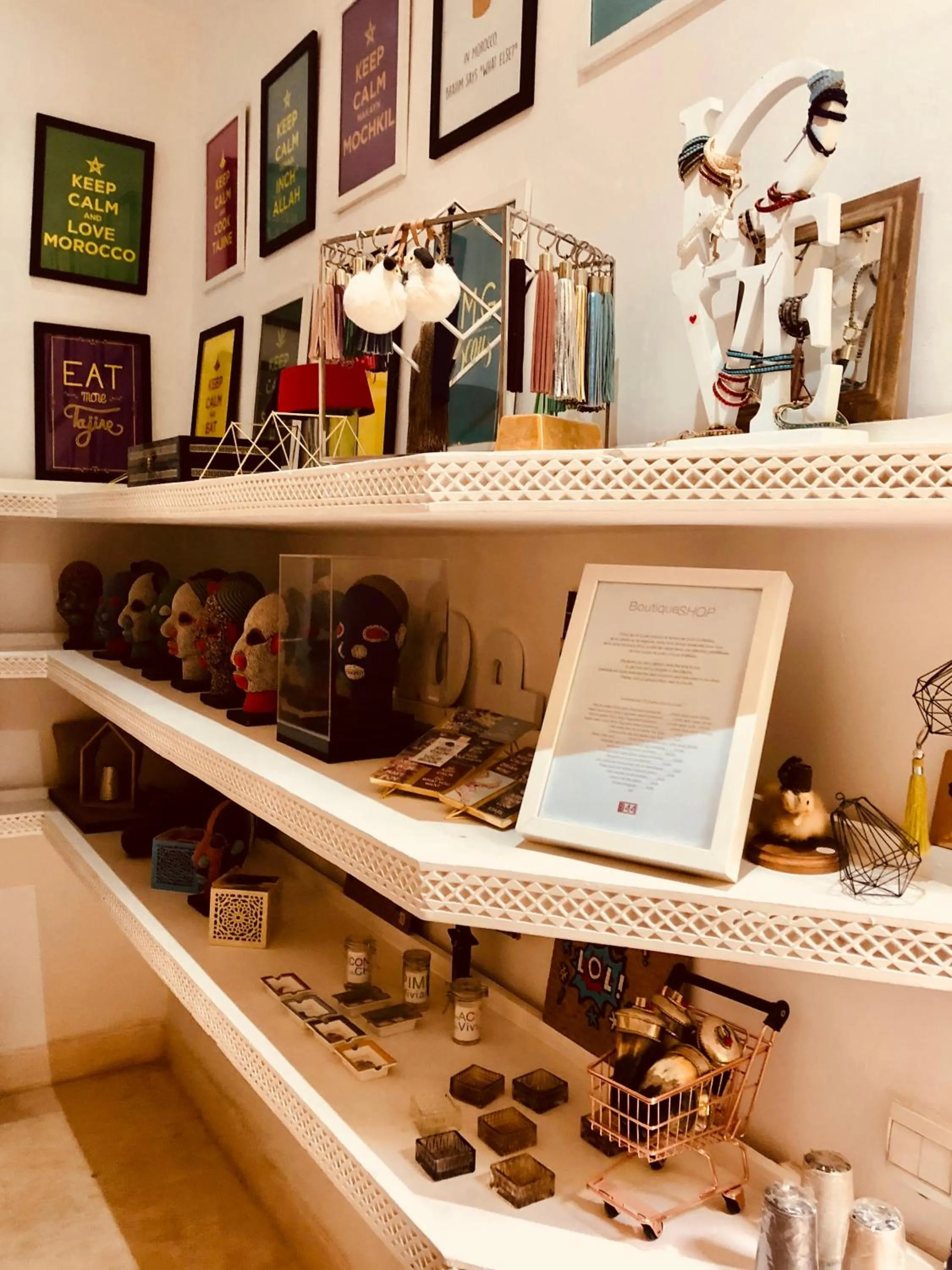 On-site shops in Riad 144