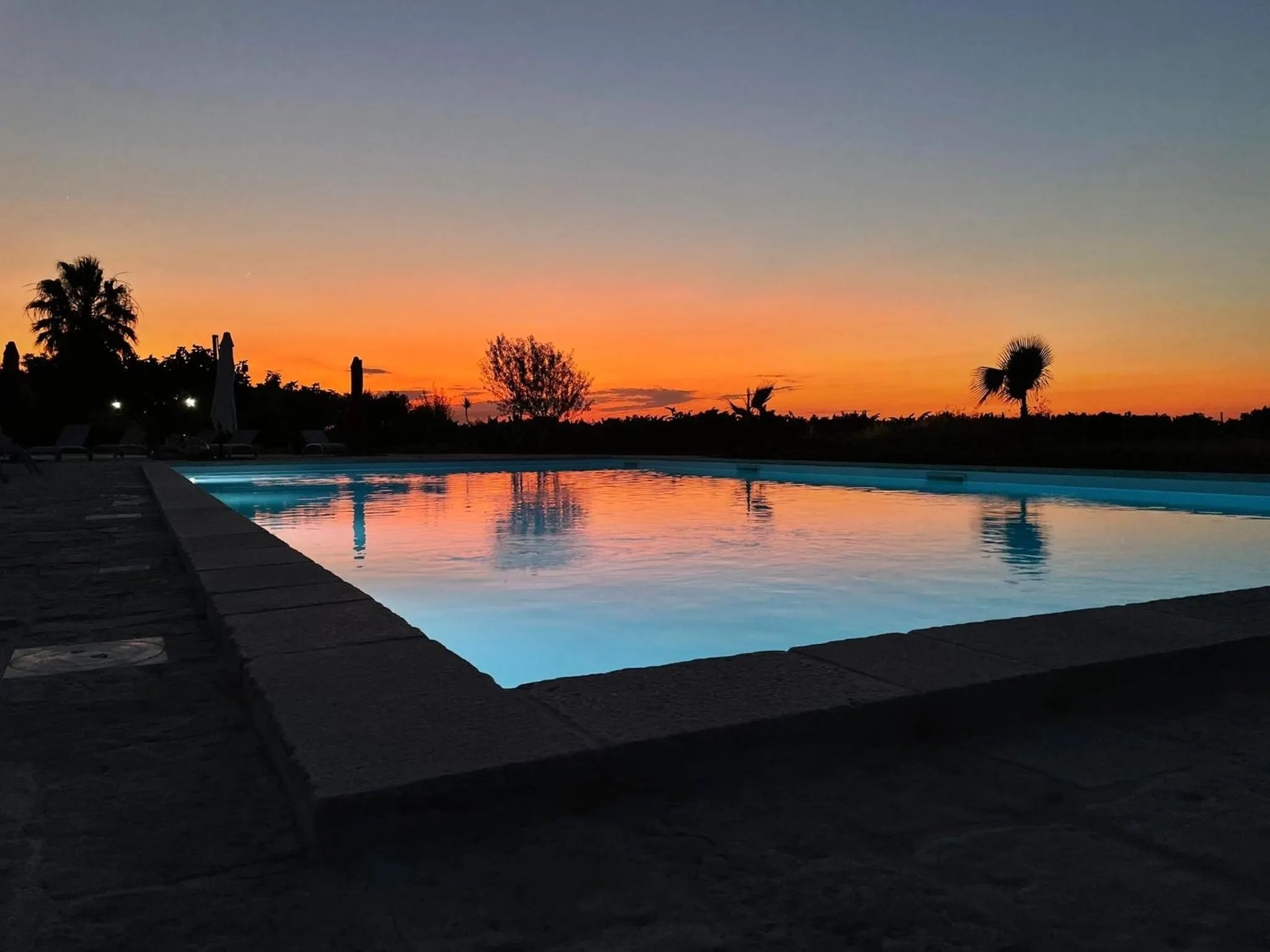 Swimming pool in B&B Terre dì Montecoco