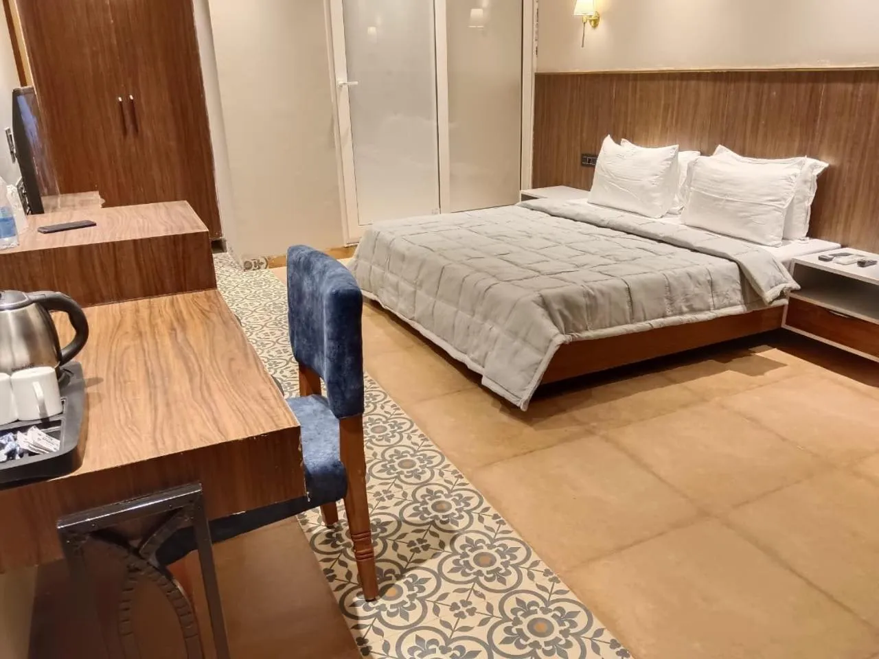 Bed in Eutopia Beach Resort