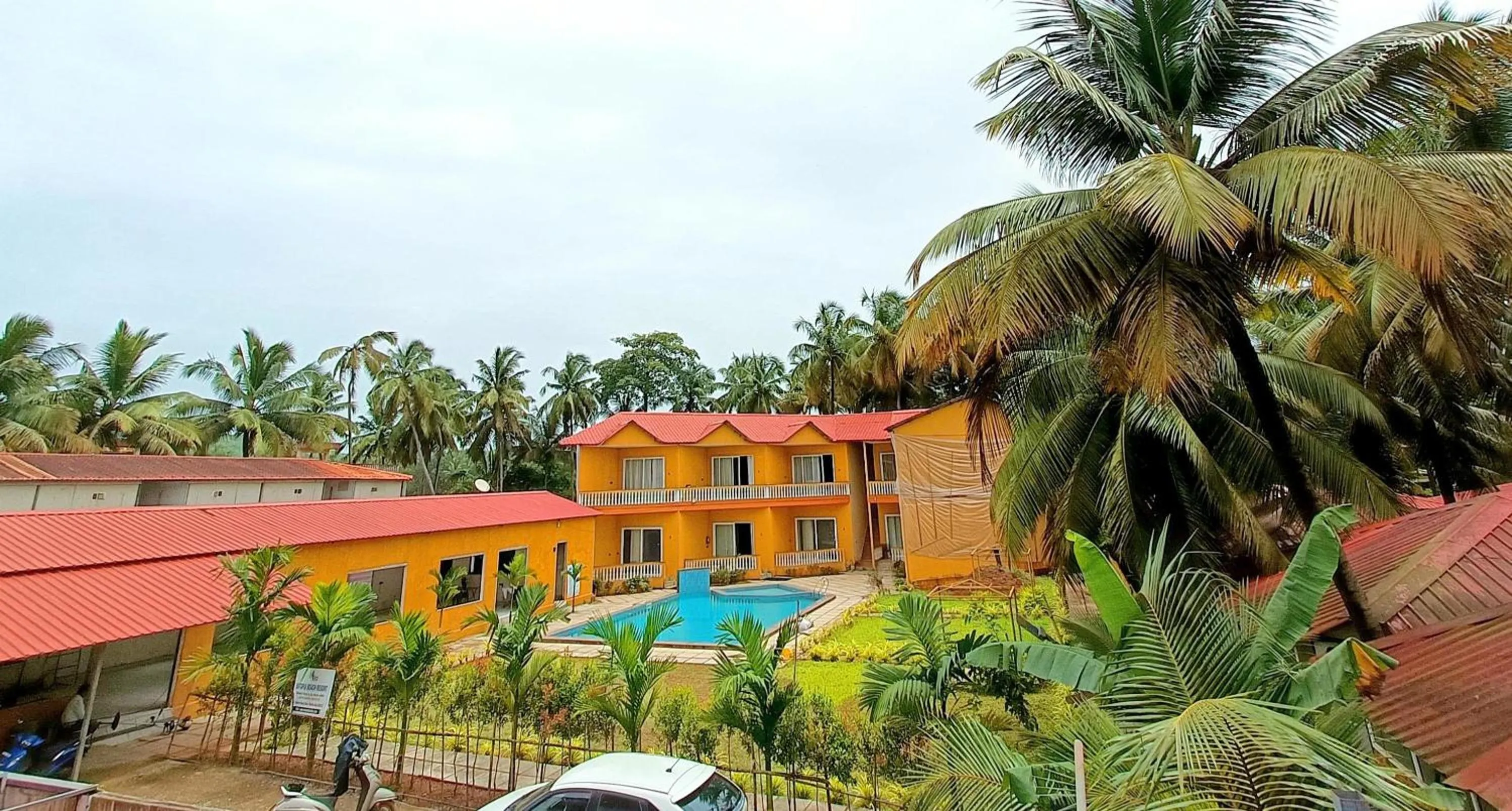 Property building in Eutopia Beach Resort