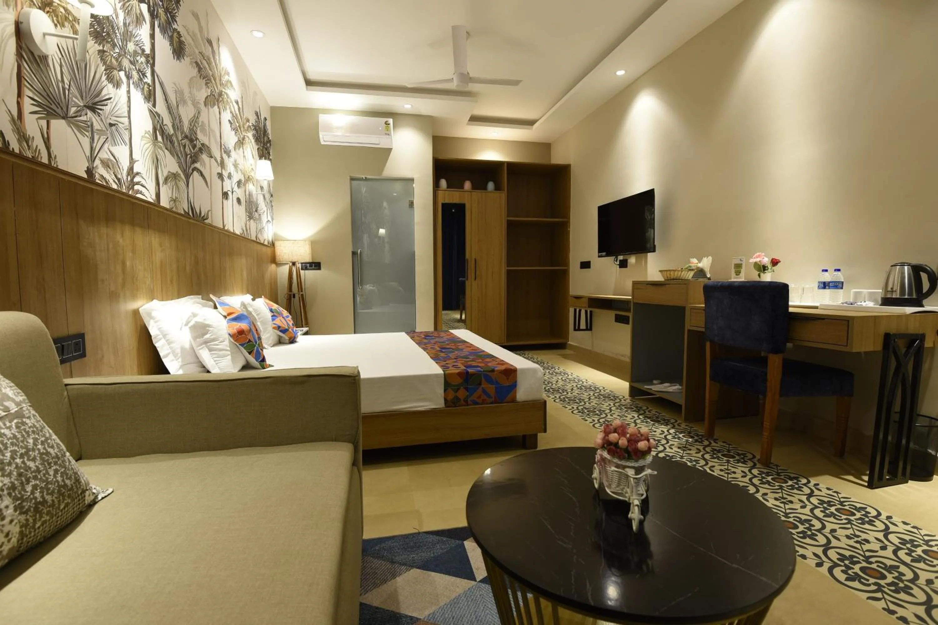 TV and multimedia, Bed in Eutopia Beach Resort