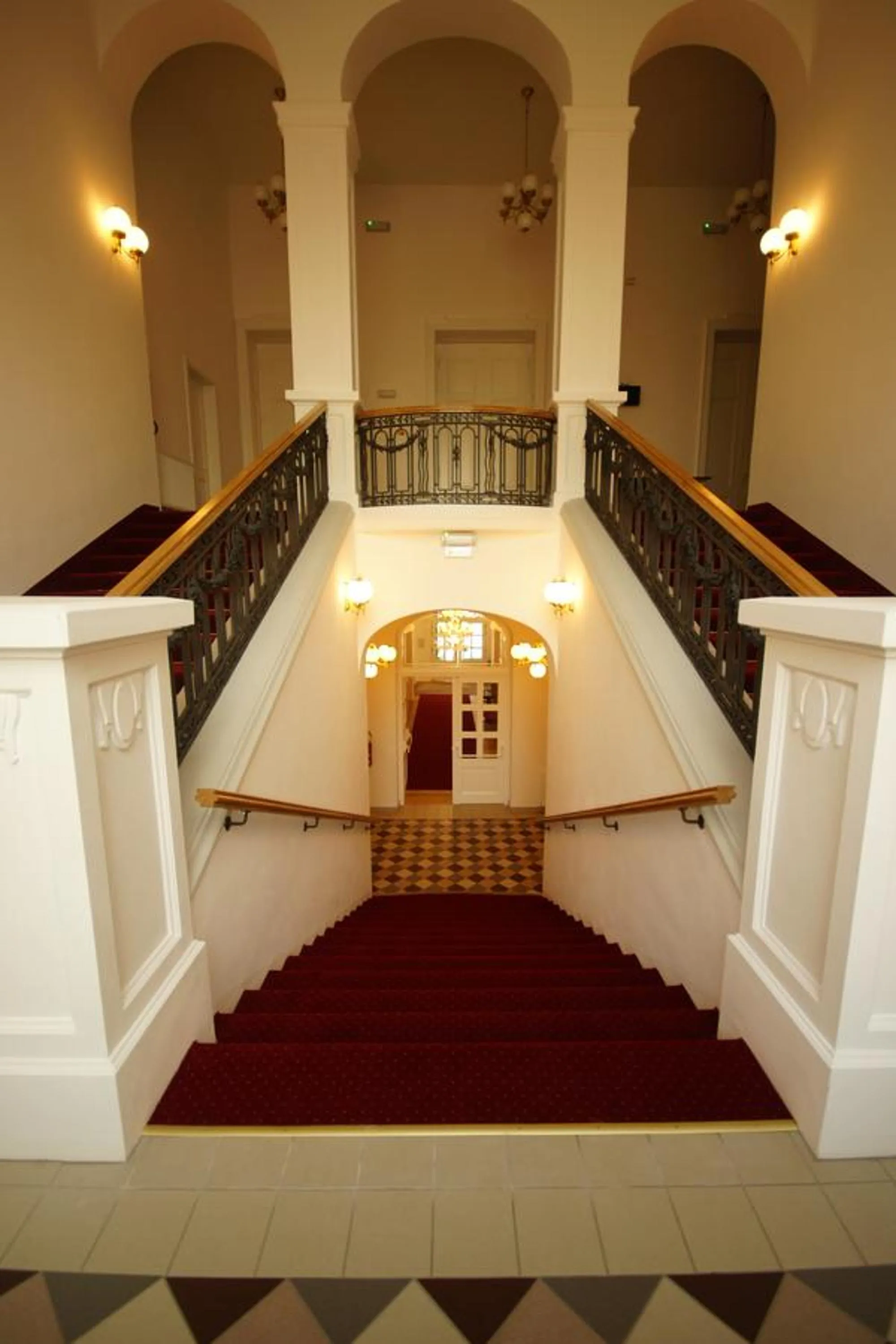 Decorative detail in Hotel Pod Zeleným Dubem