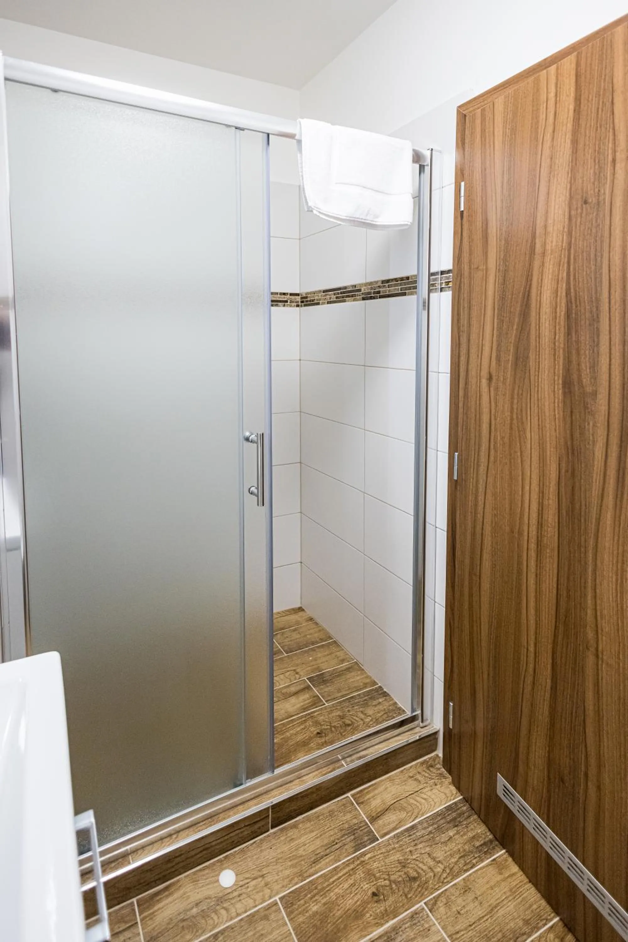 Shower in Hotel Pod Zeleným Dubem