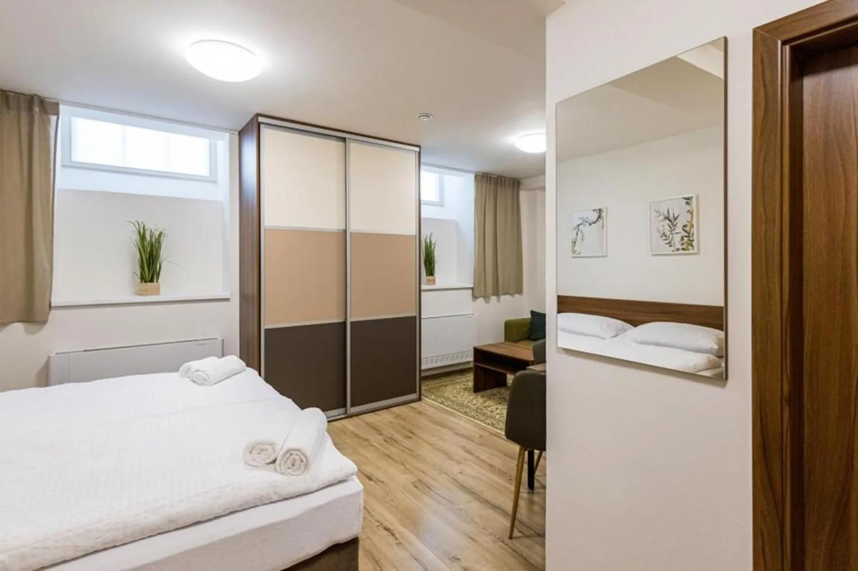 Bed in Hotel Pod Zeleným Dubem