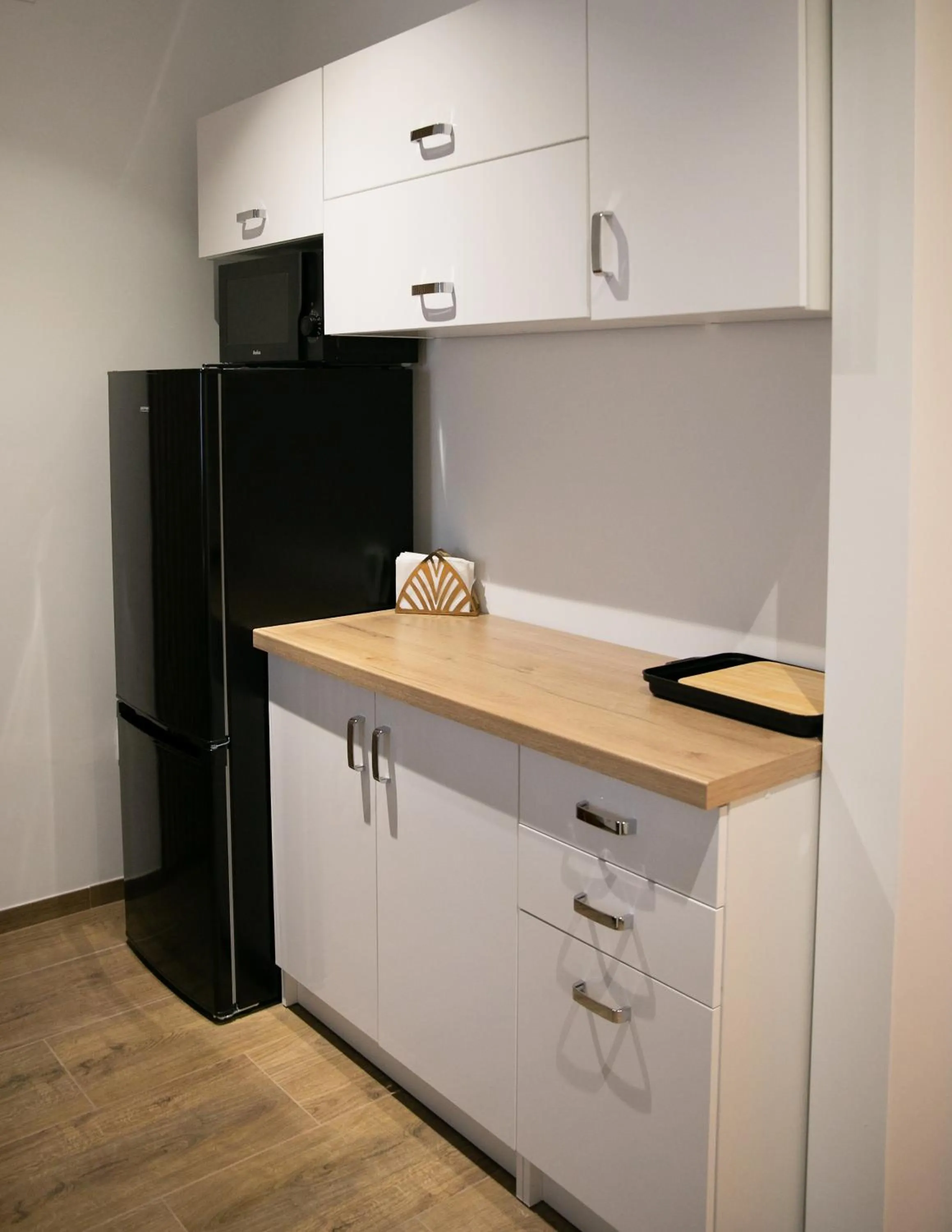 Kitchen or kitchenette in Hotel Piast
