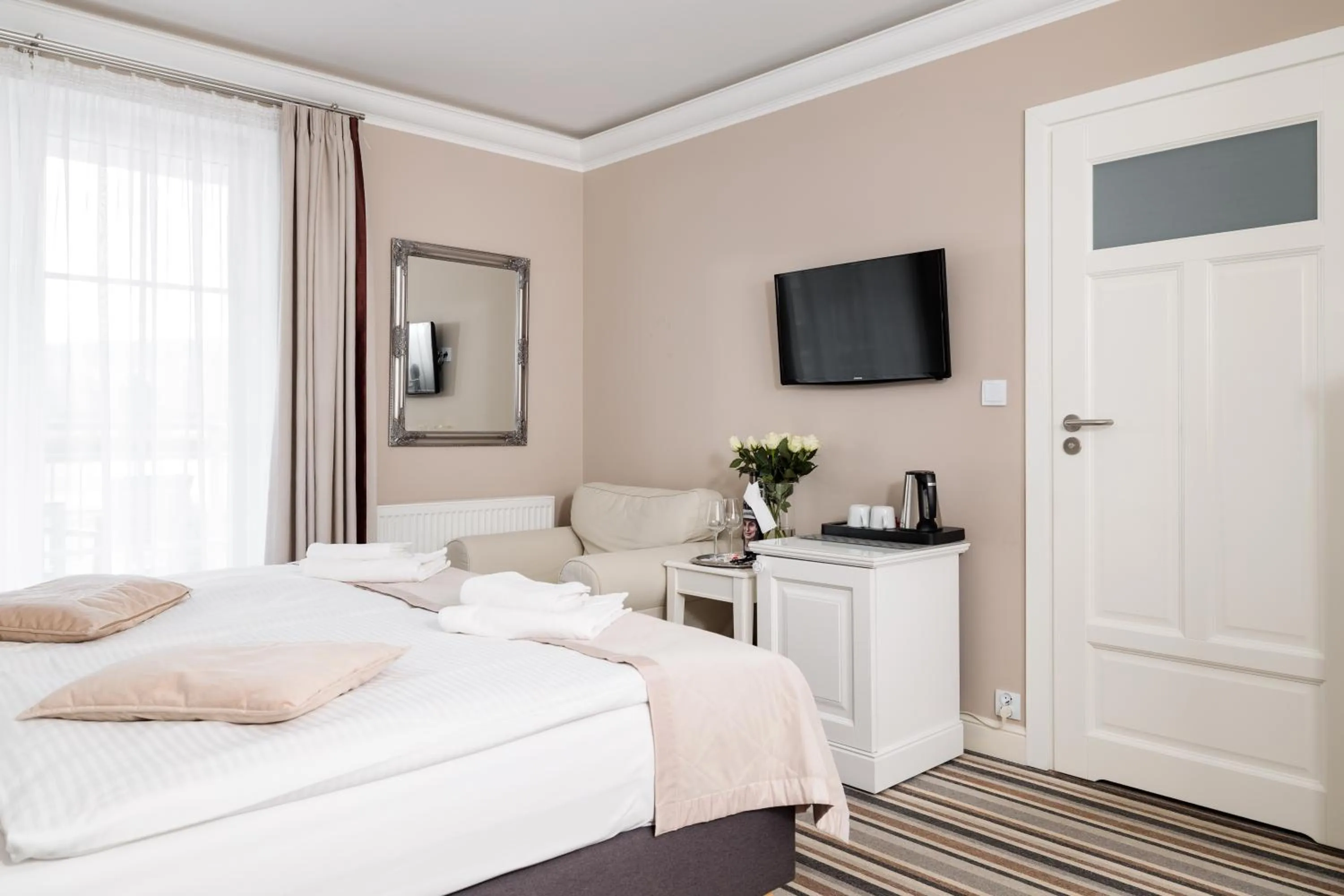 Bed in Villa Astra Baltica