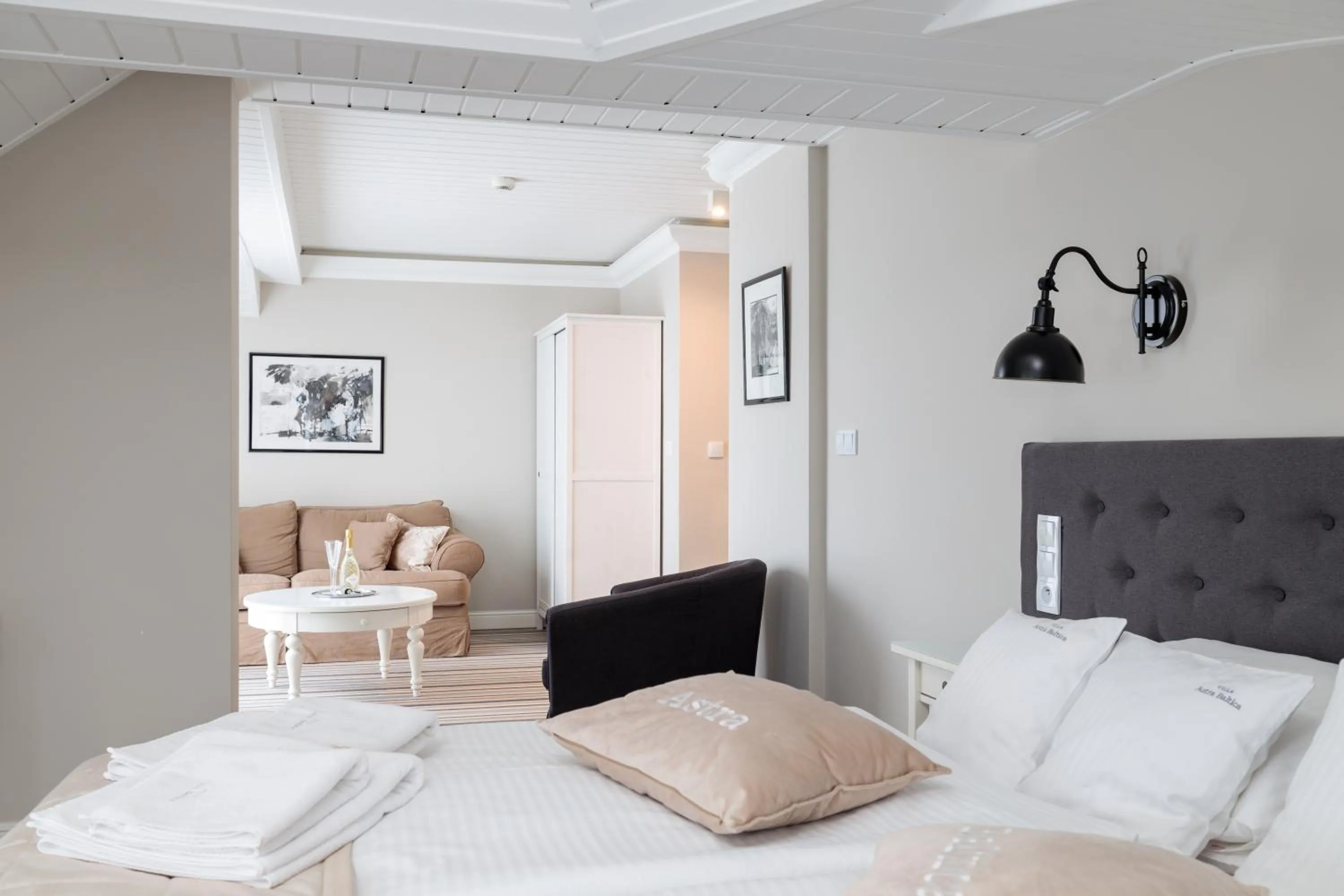 Bed in Villa Astra Baltica