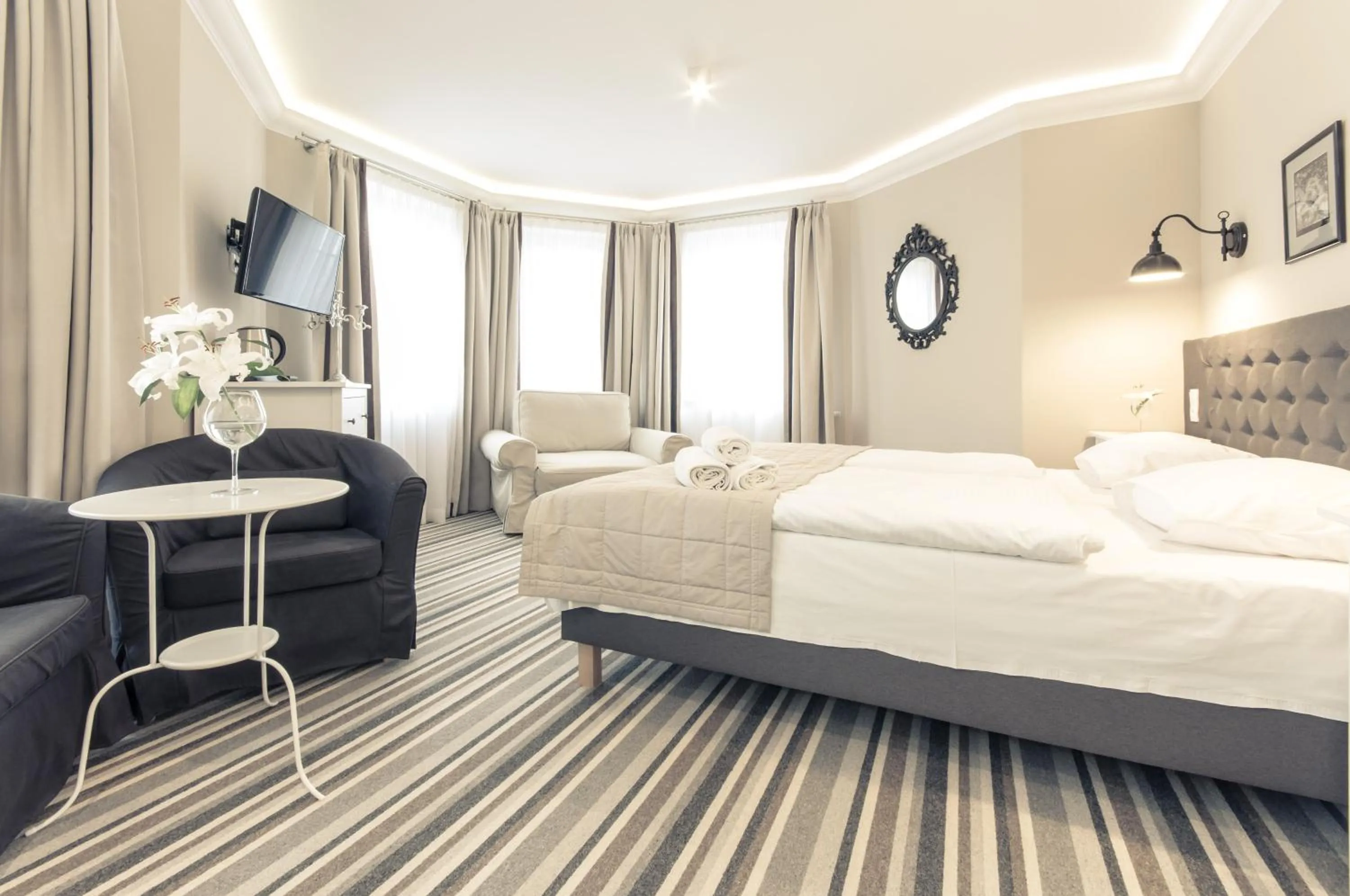 Balcony/Terrace, Bed in Villa Astra Baltica