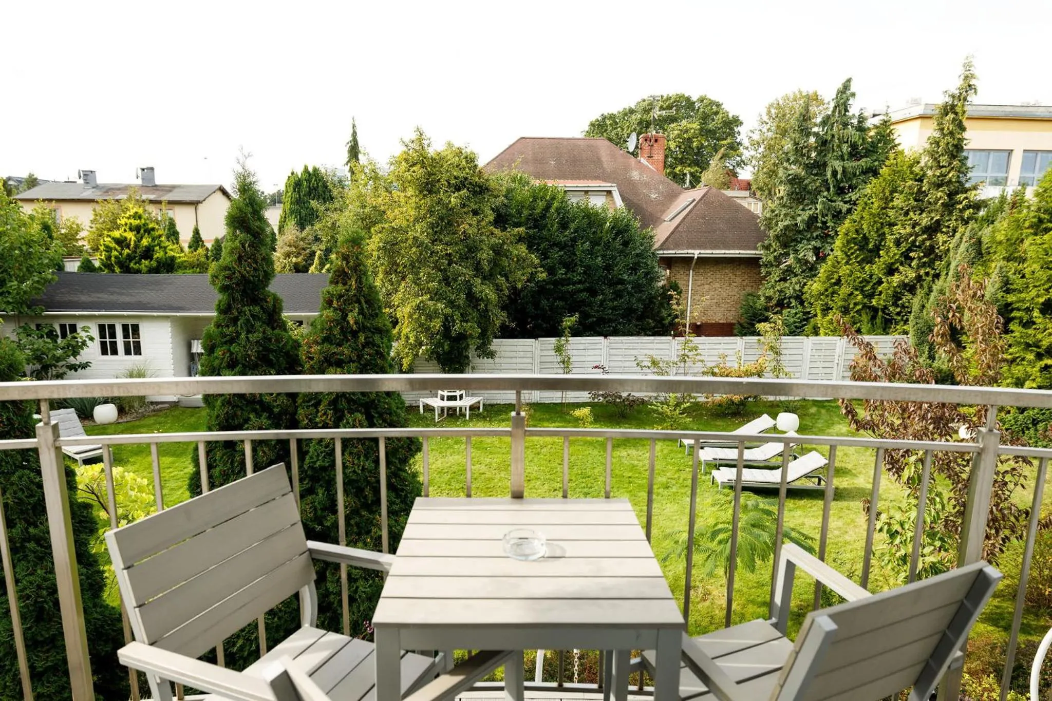 Garden view in Villa Astra Baltica