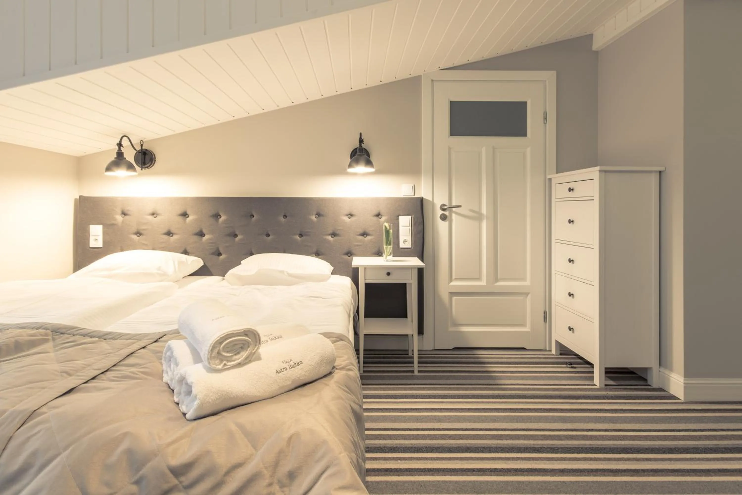 Balcony/Terrace, Bed in Villa Astra Baltica