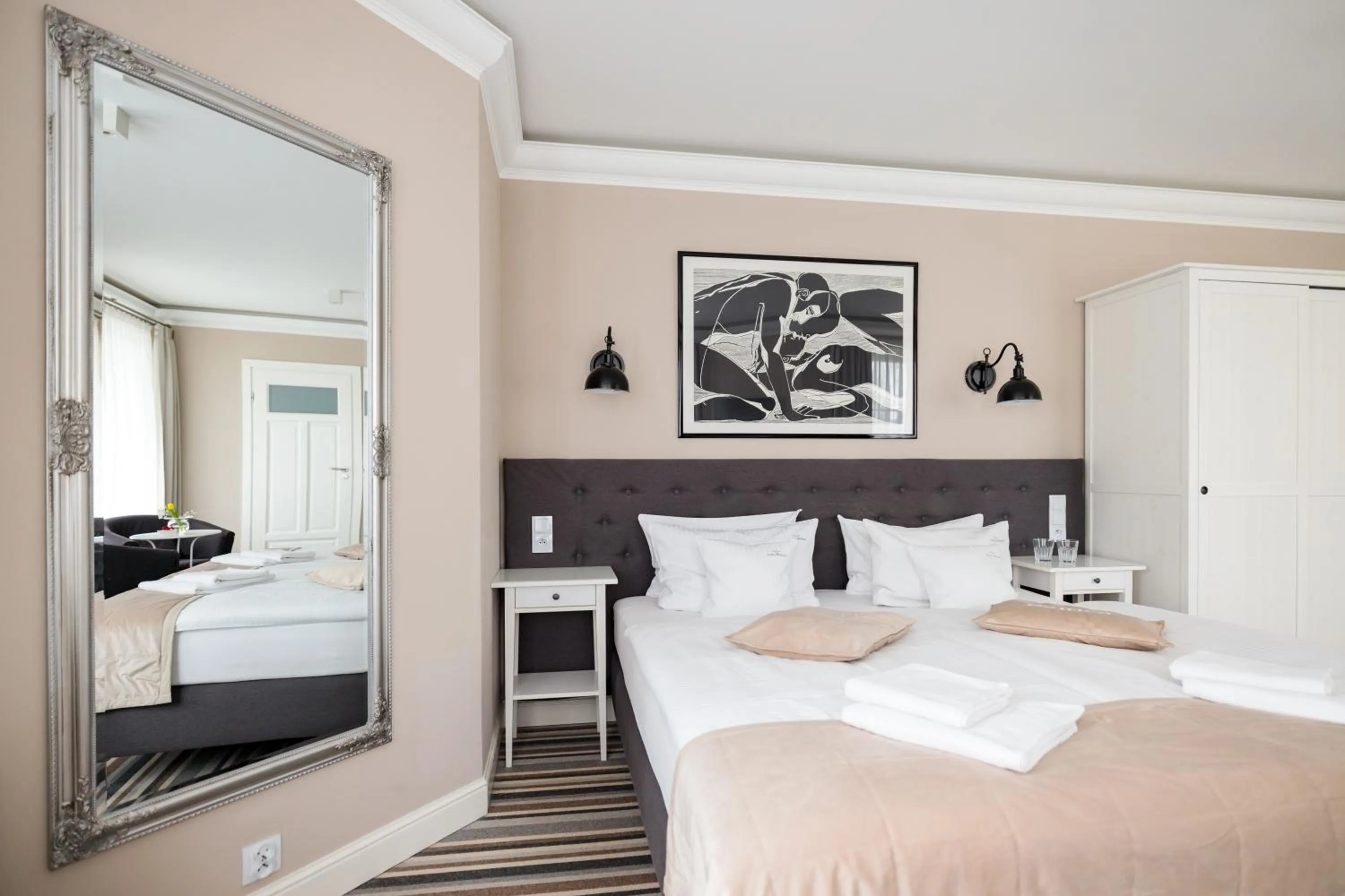 Bed in Villa Astra Baltica