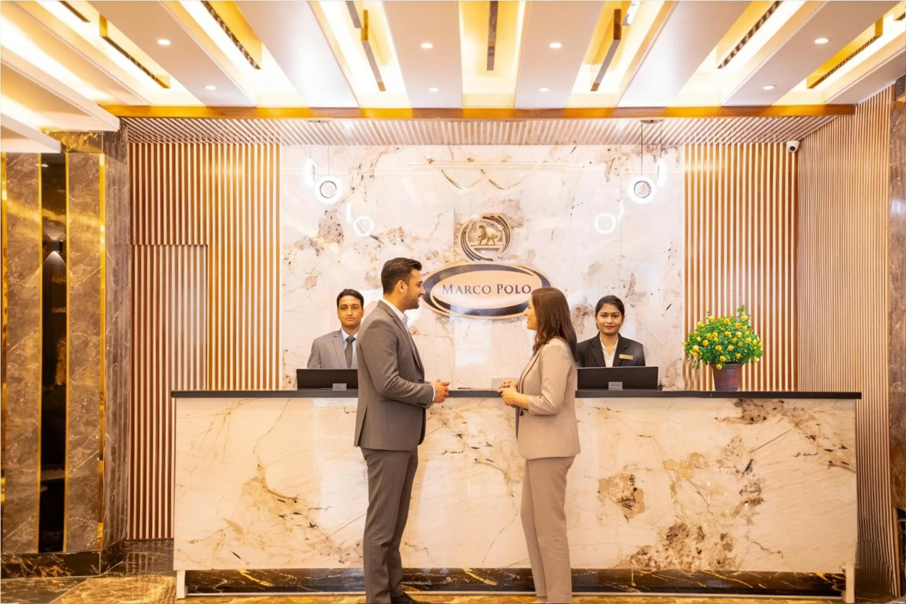 Lobby or reception in Marco Polo Dhaka