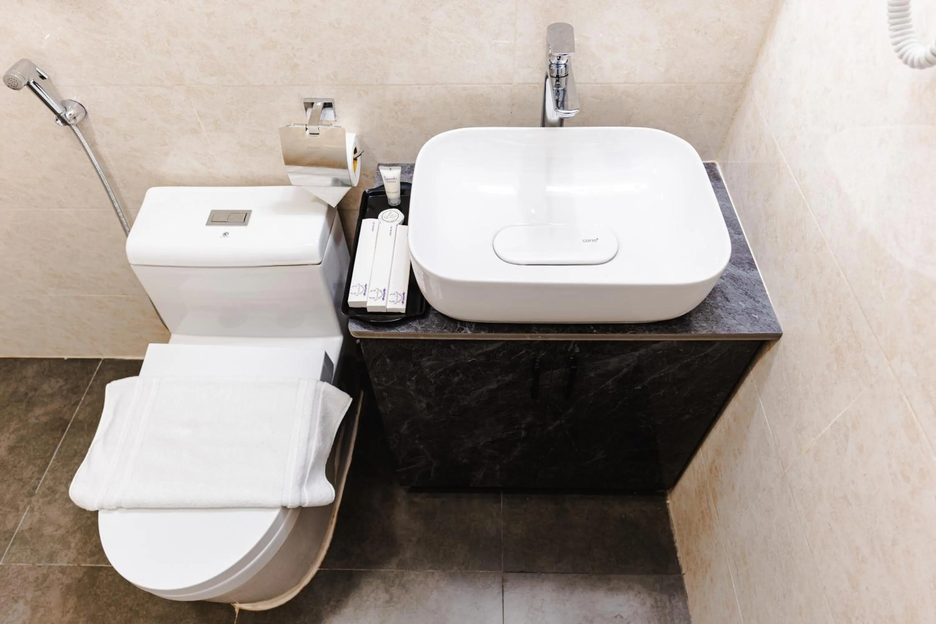 Toilet in Marco Polo Dhaka