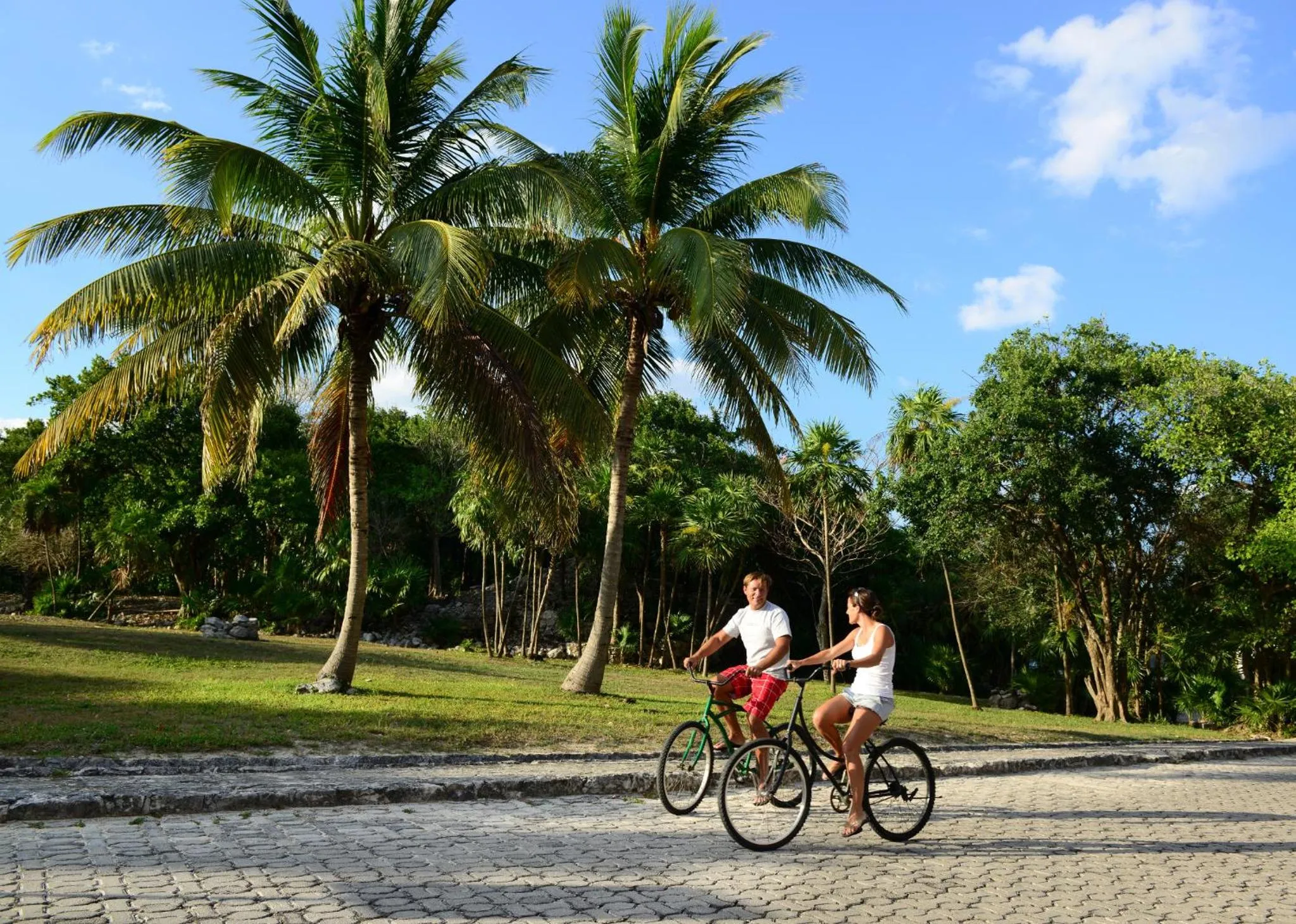 Spring, Biking in Sunset Fishermen Beach Resort - All Inclusive