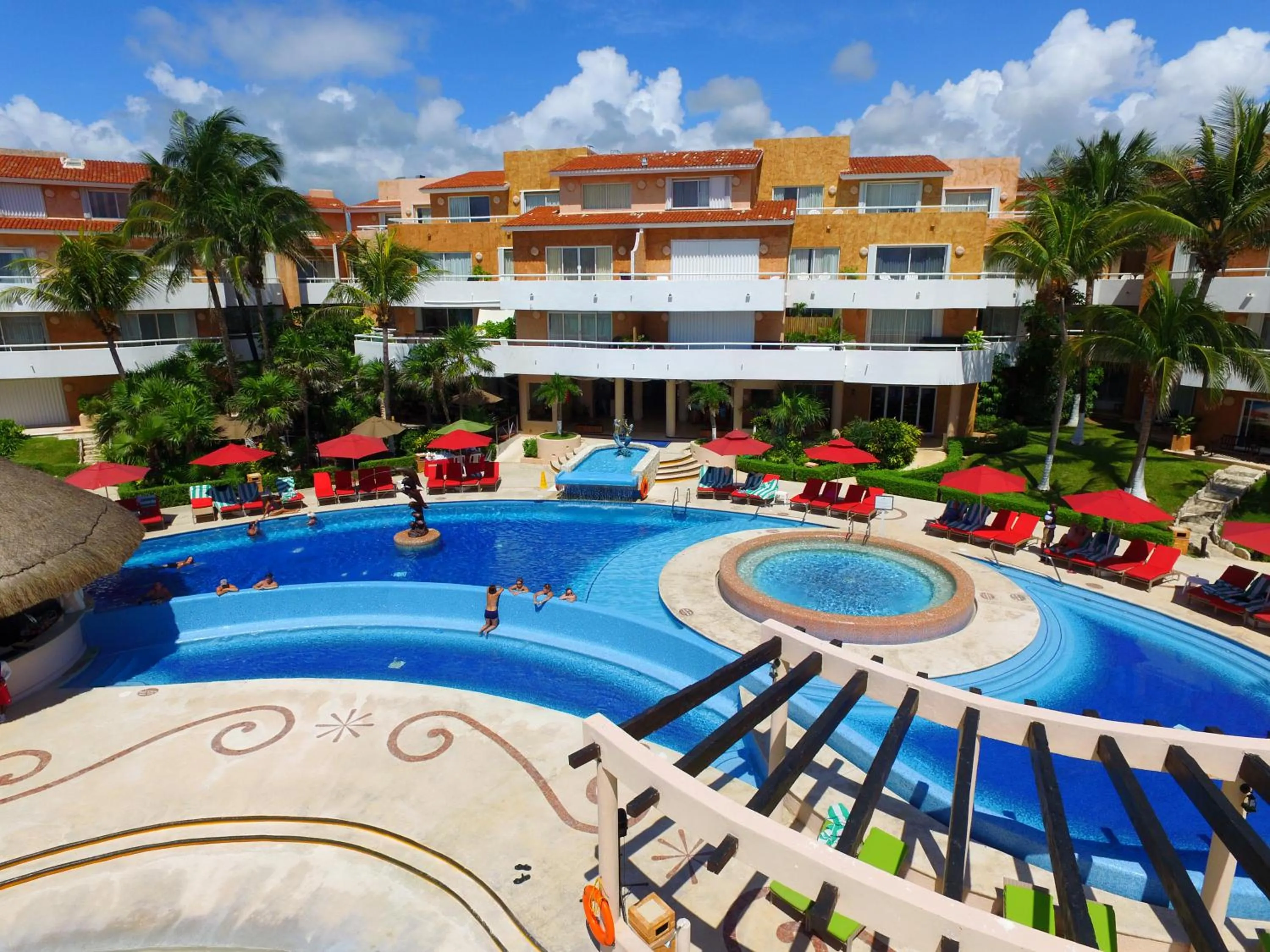 Pool View in Sunset Fishermen Beach Resort - All Inclusive