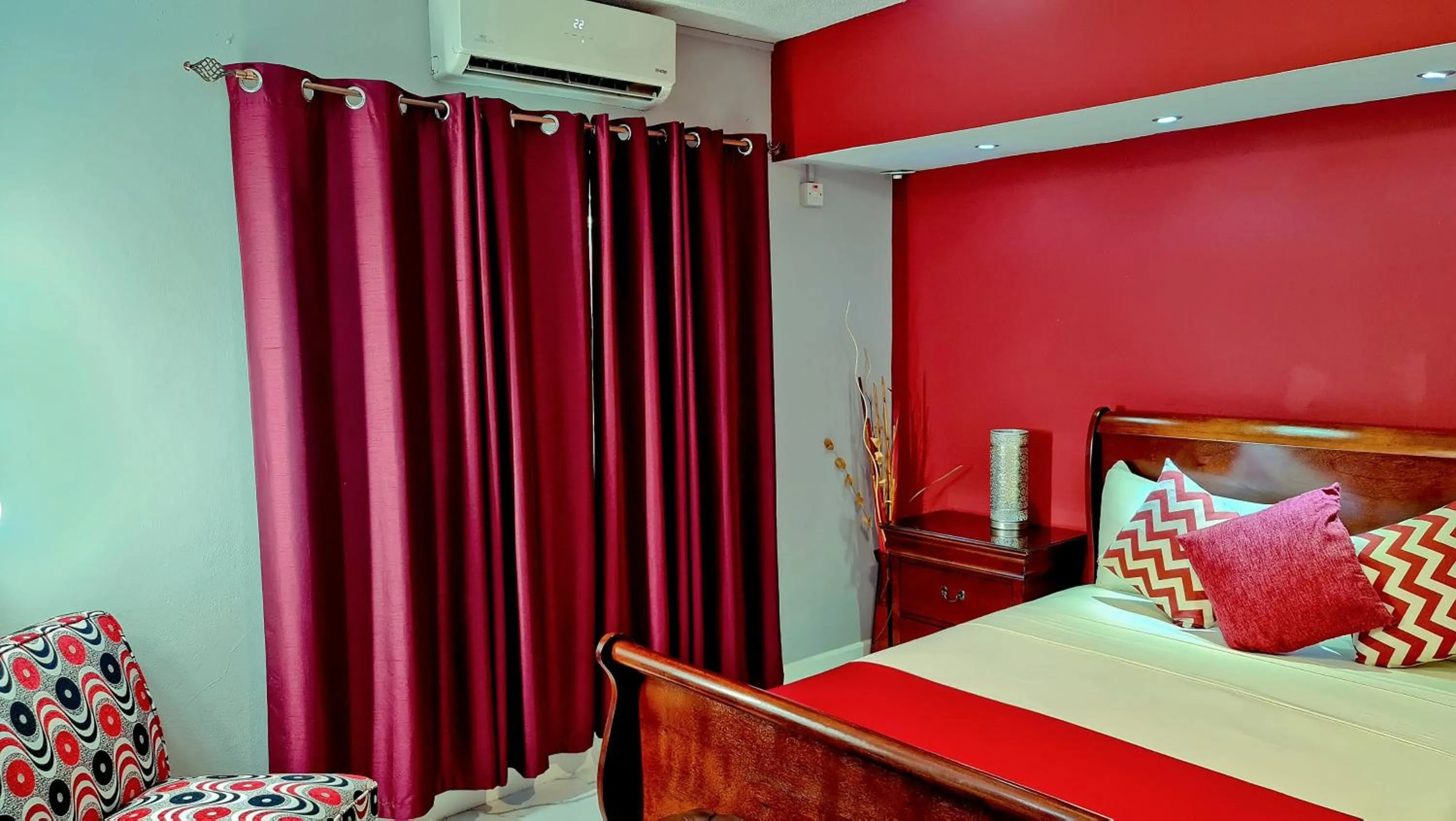 Bed in Casa Alexandria Guest Apartment