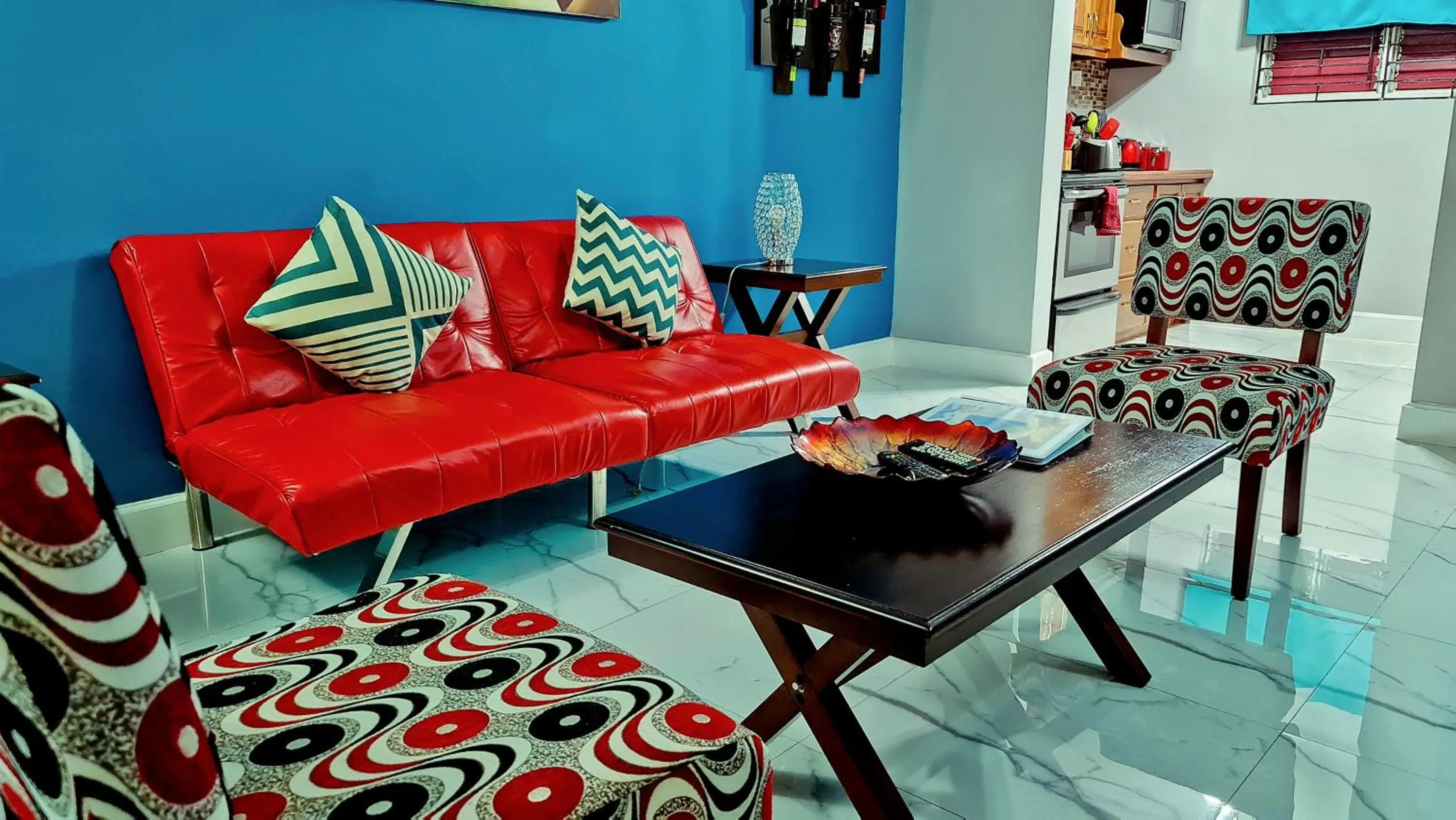 Living room in Casa Alexandria Guest Apartment