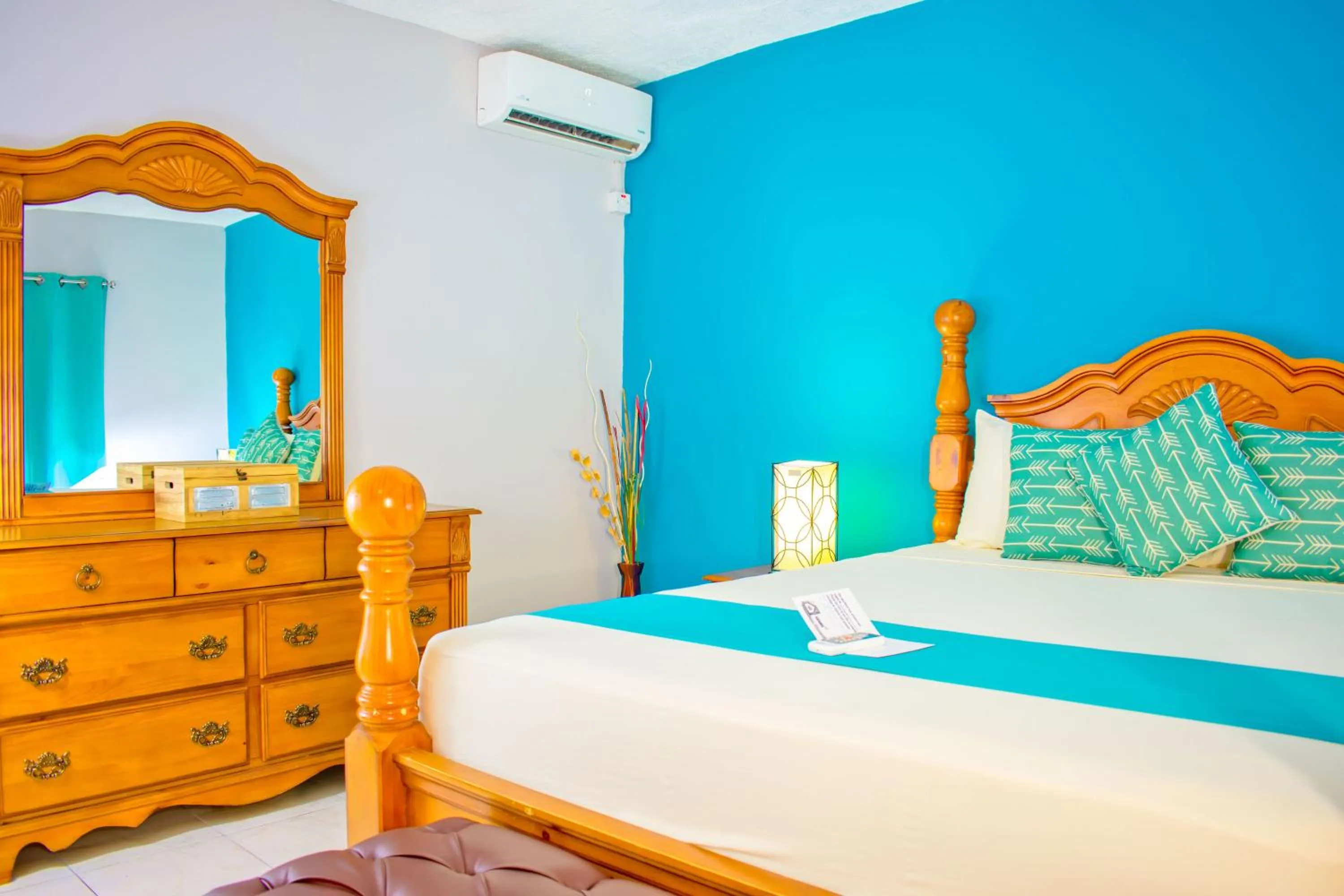 Bed in Casa Alexandria Guest Apartment