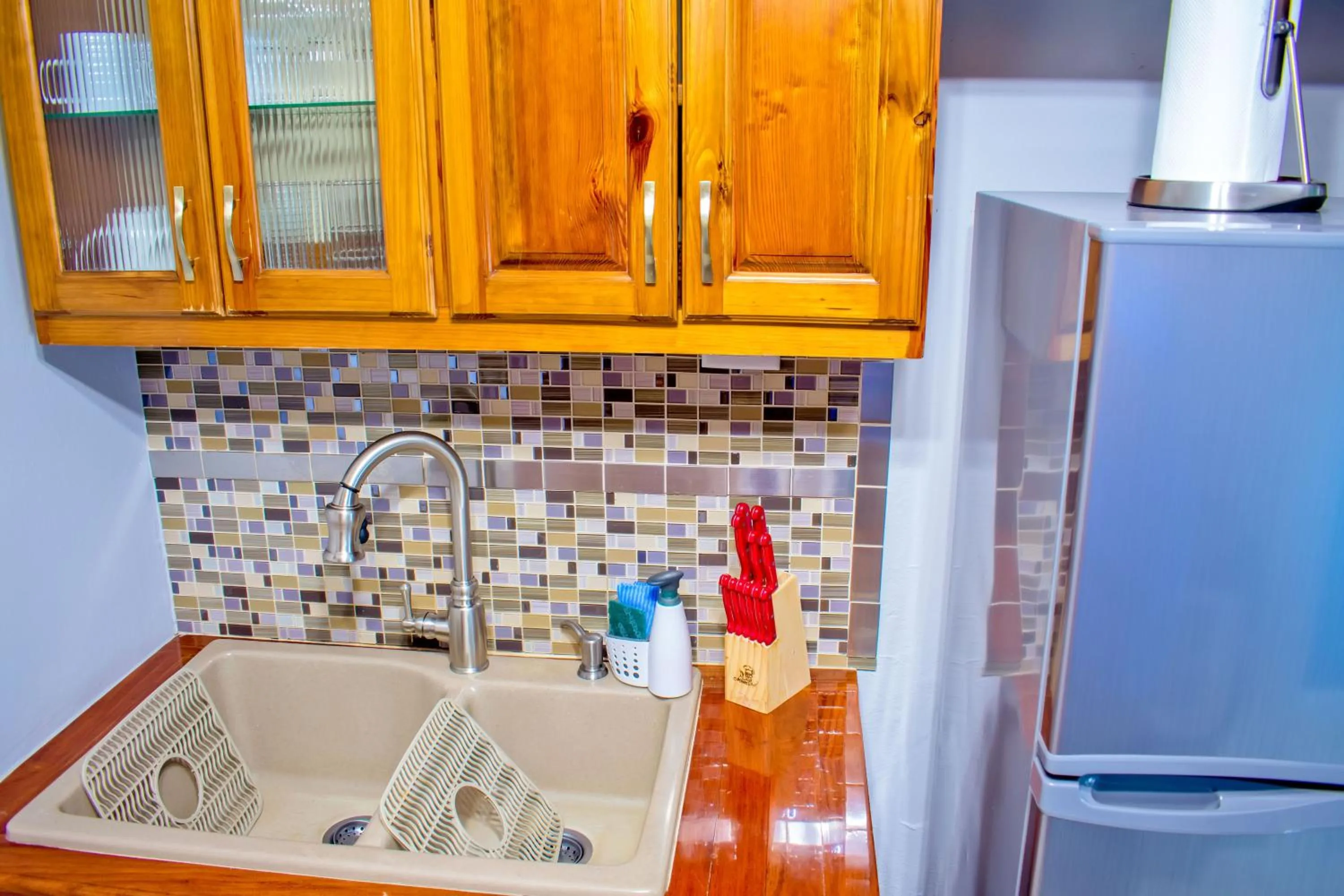 Kitchen or kitchenette in Casa Alexandria Guest Apartment