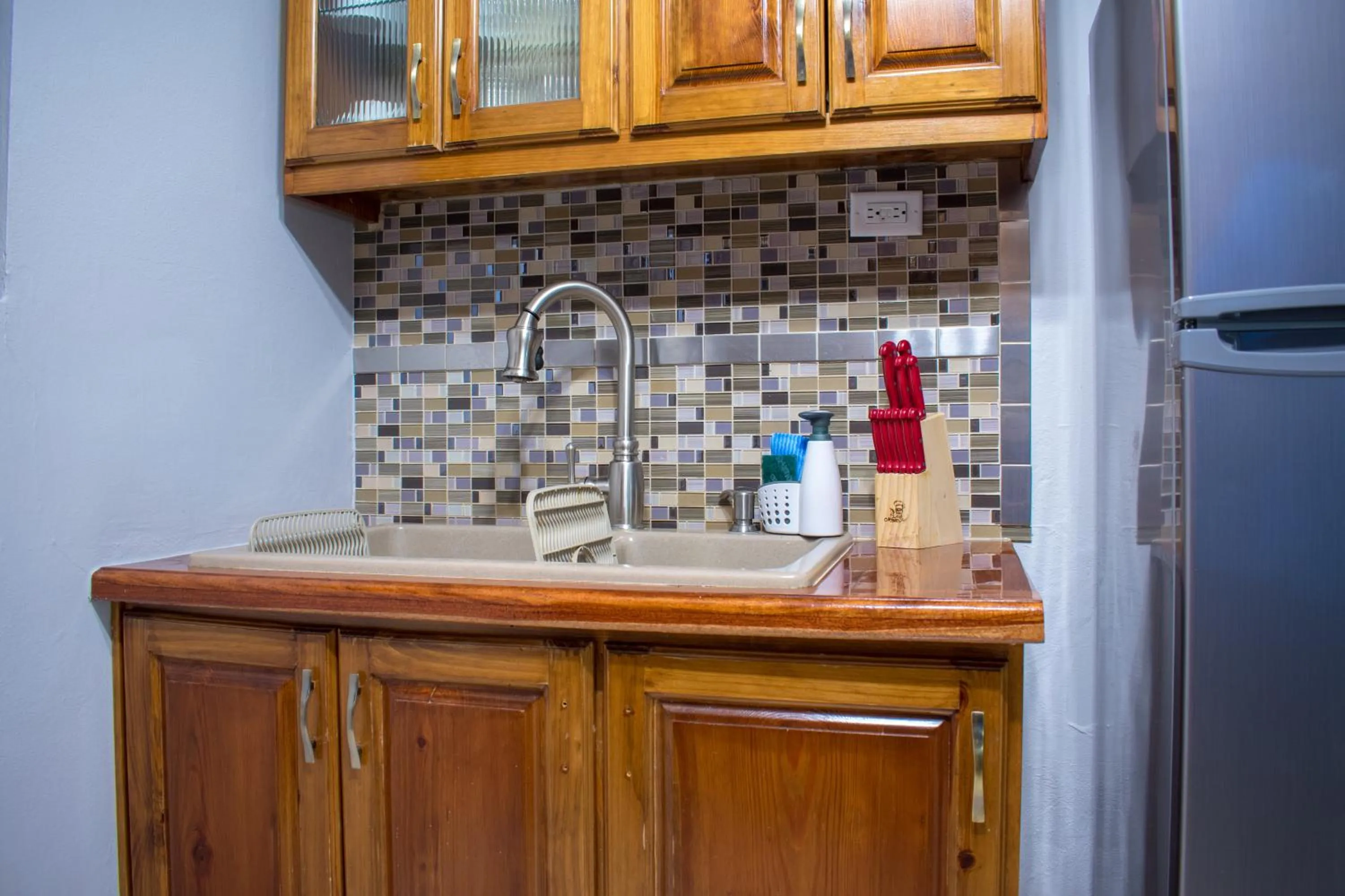 Kitchen or kitchenette in Casa Alexandria Guest Apartment