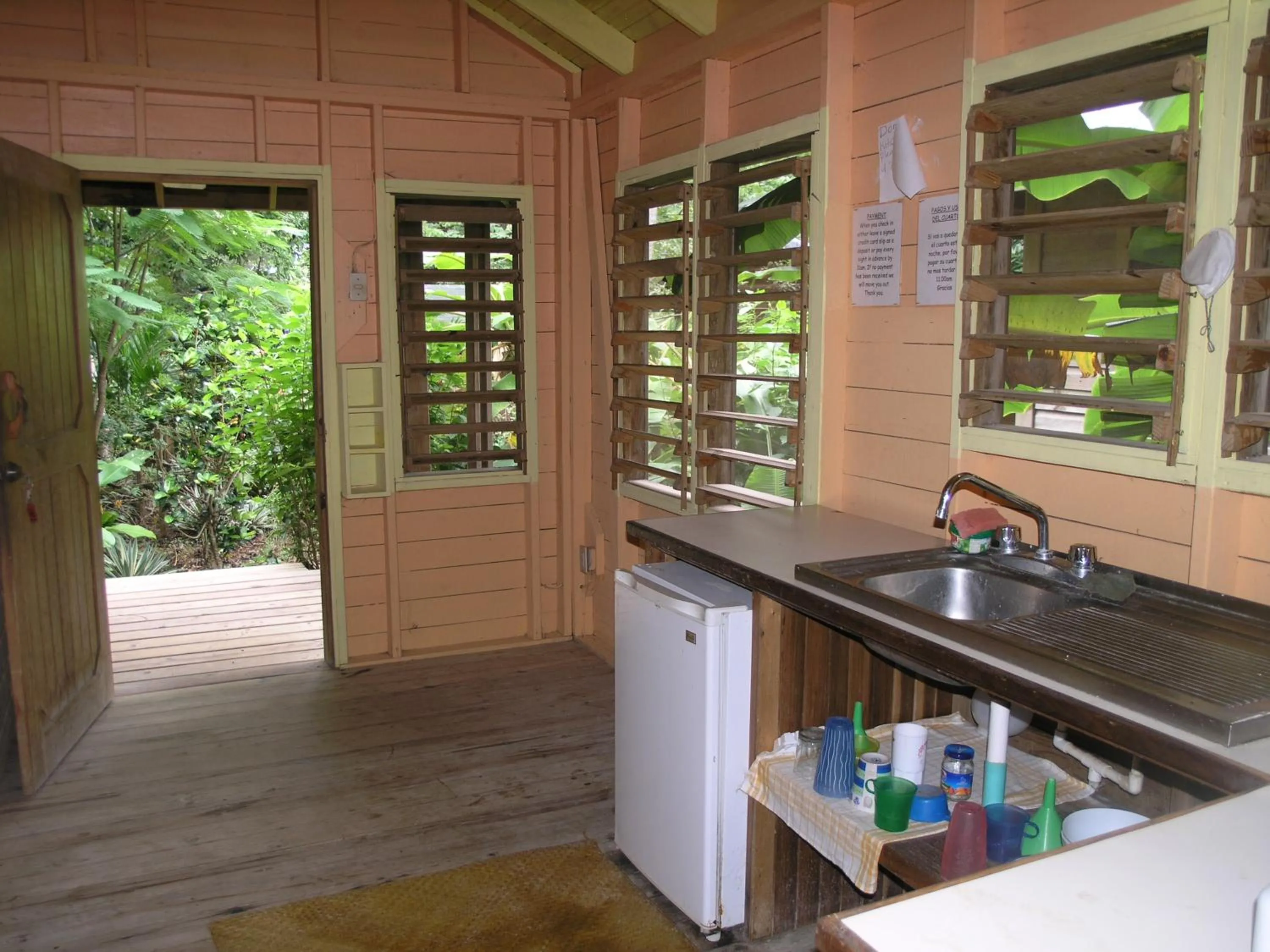 Kitchen or kitchenette in Hotel Chillies and Native Sons Diving
