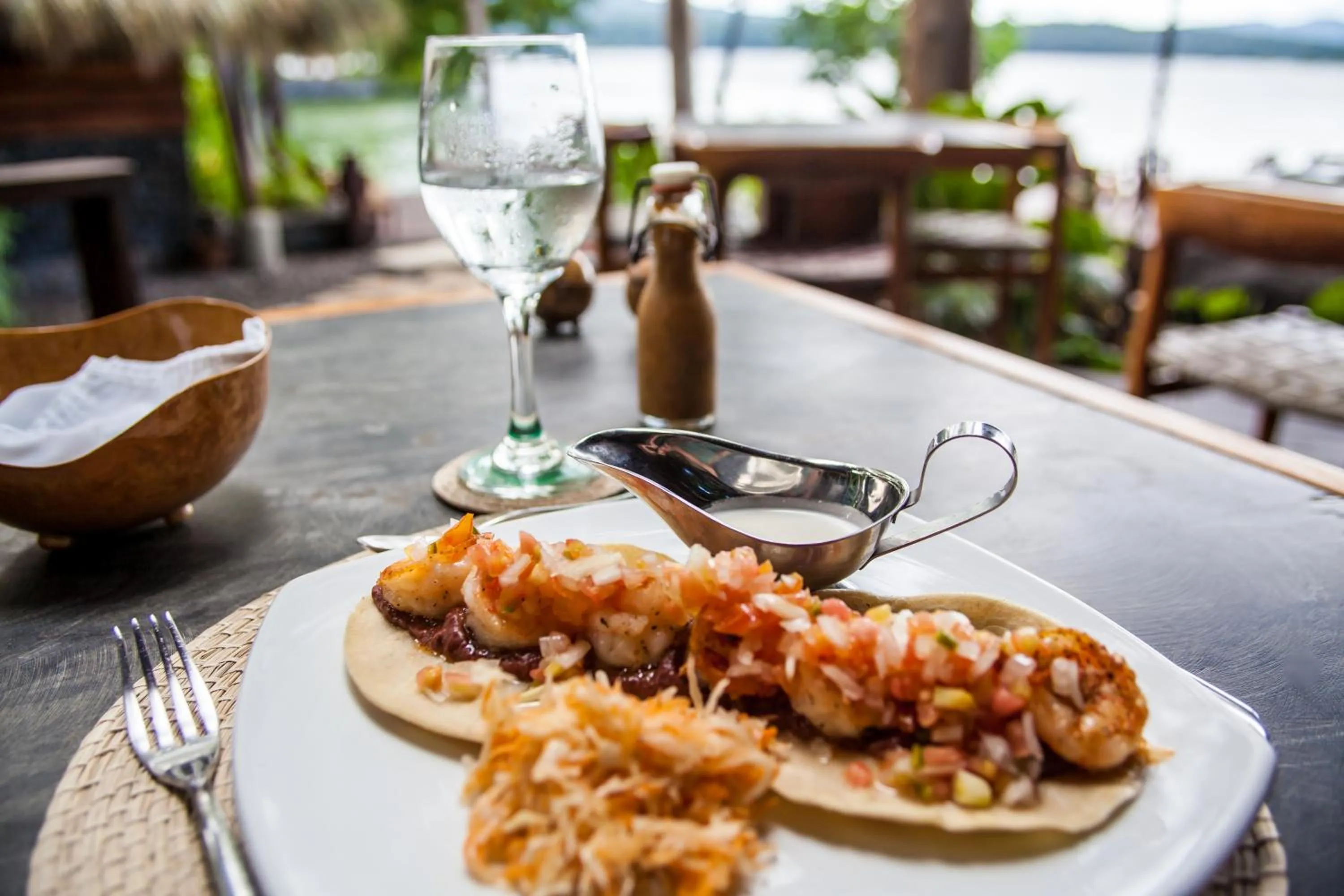 Food close-up in Jicaro Island Lodge Member of the Cayuga Collection