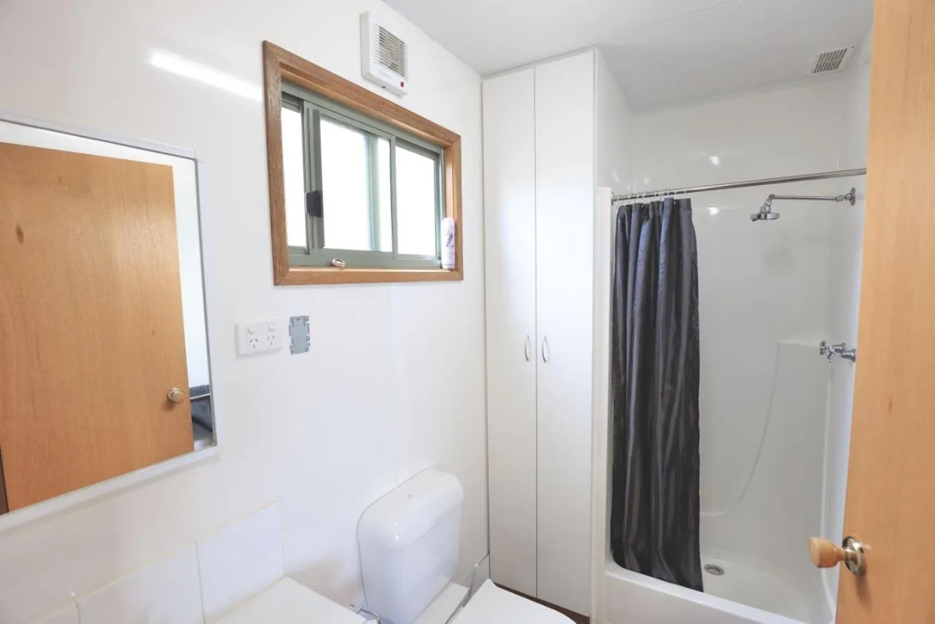 Bathroom in Sea Vu Caravan Park