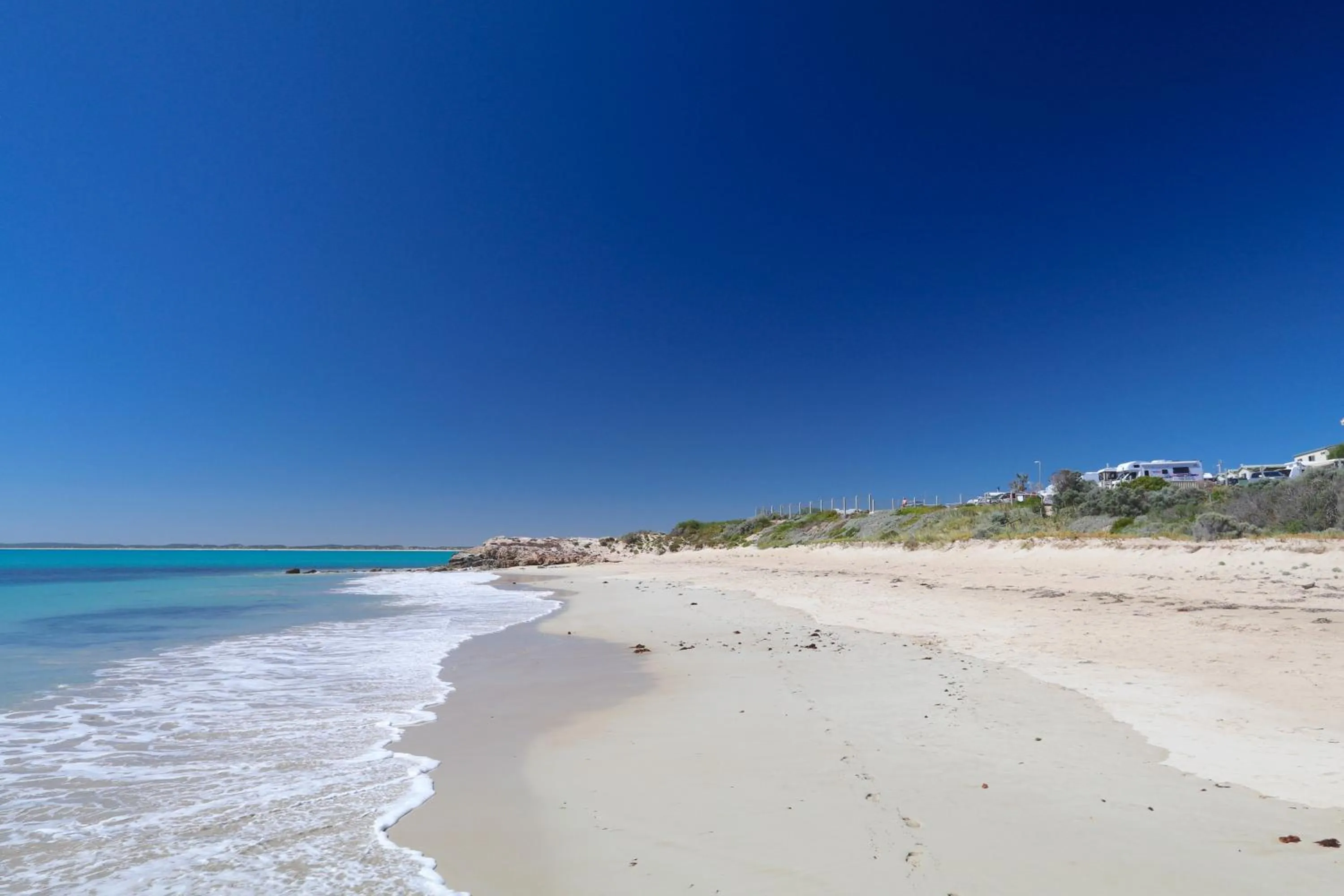 Fishing in Sea Vu Caravan Park