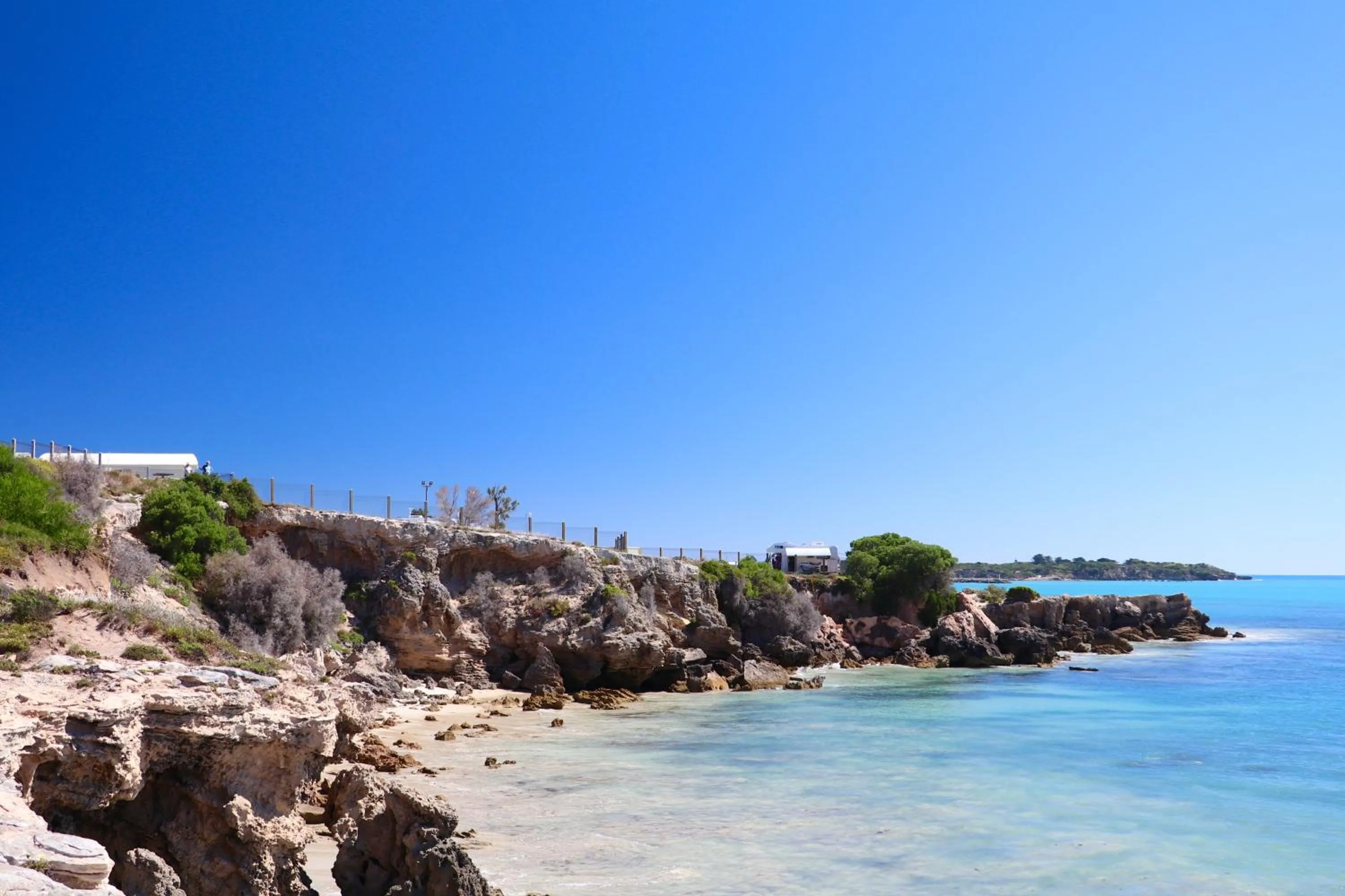 Beach in Sea Vu Caravan Park