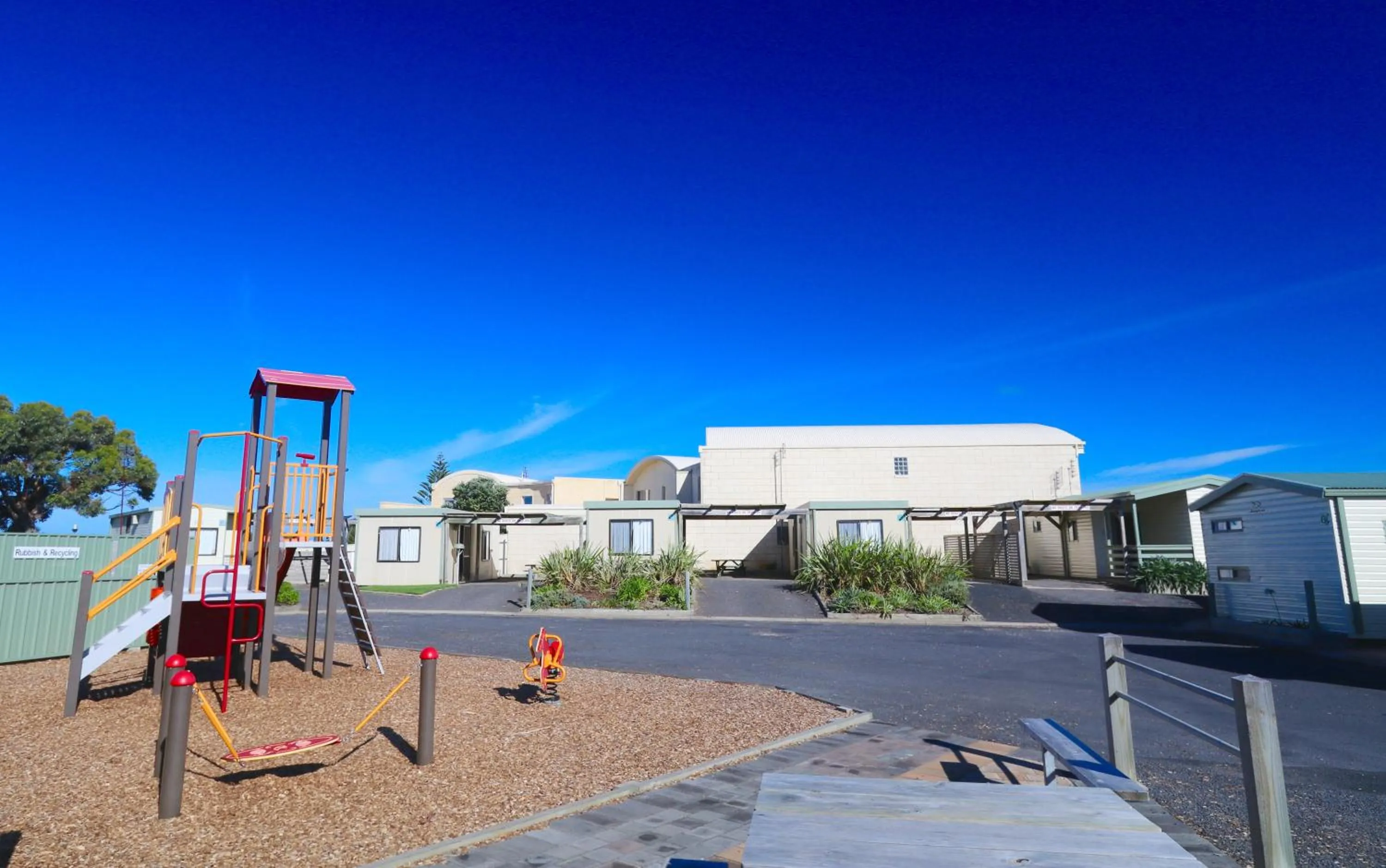 Children play ground in Sea Vu Caravan Park