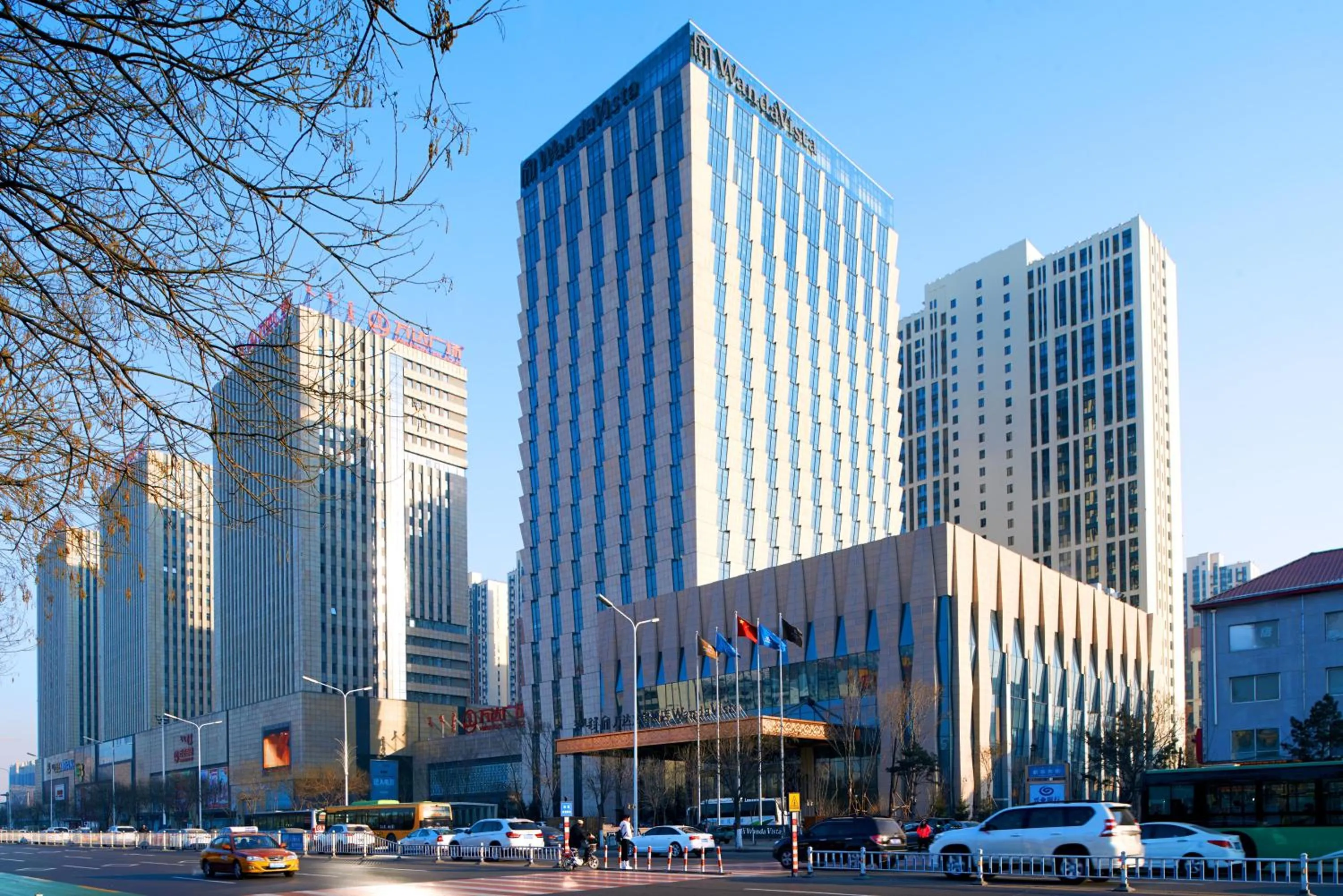 Property building in Wanda Vista Hohhot