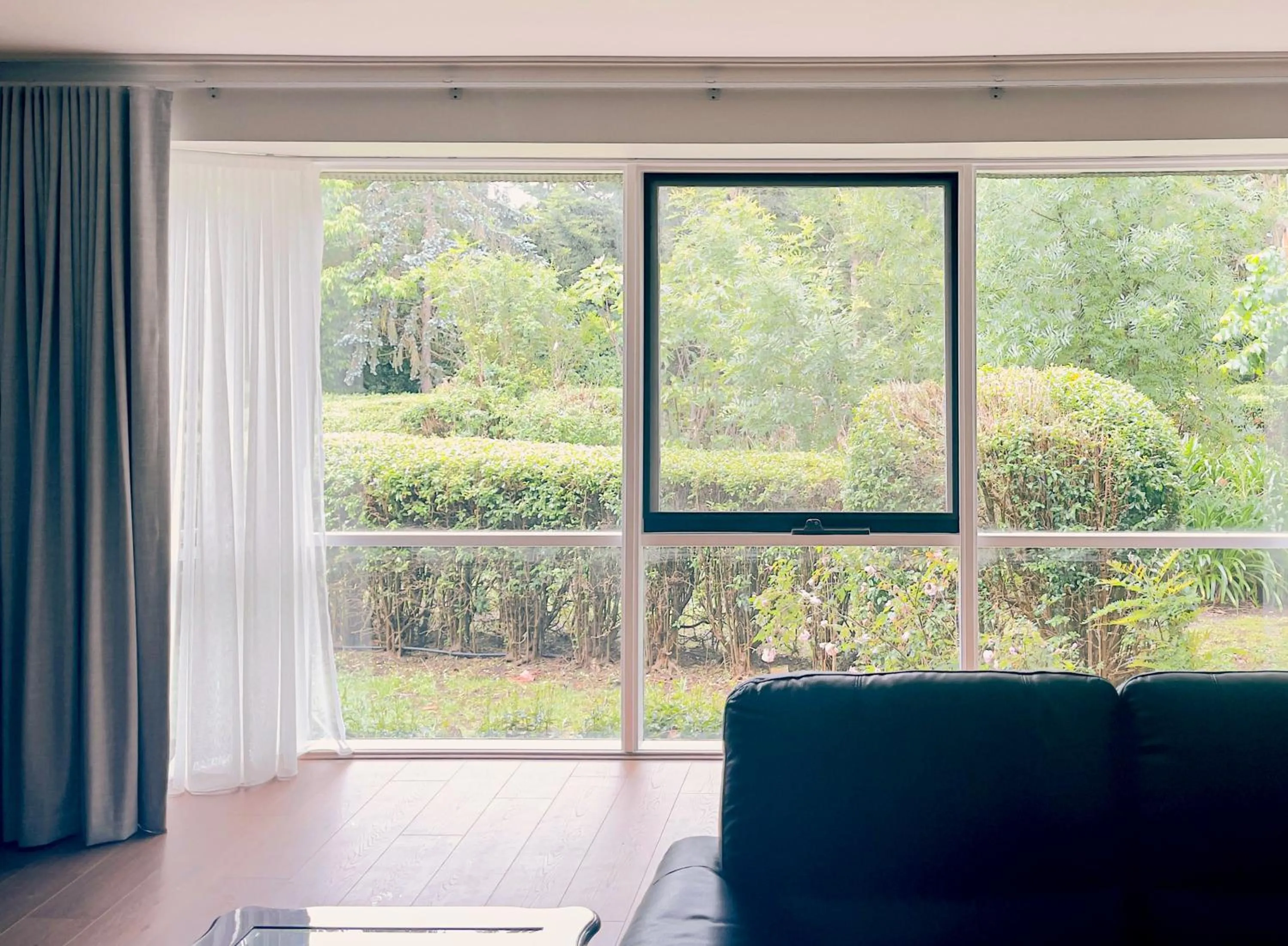 Garden in Sanctuary Park Cottages