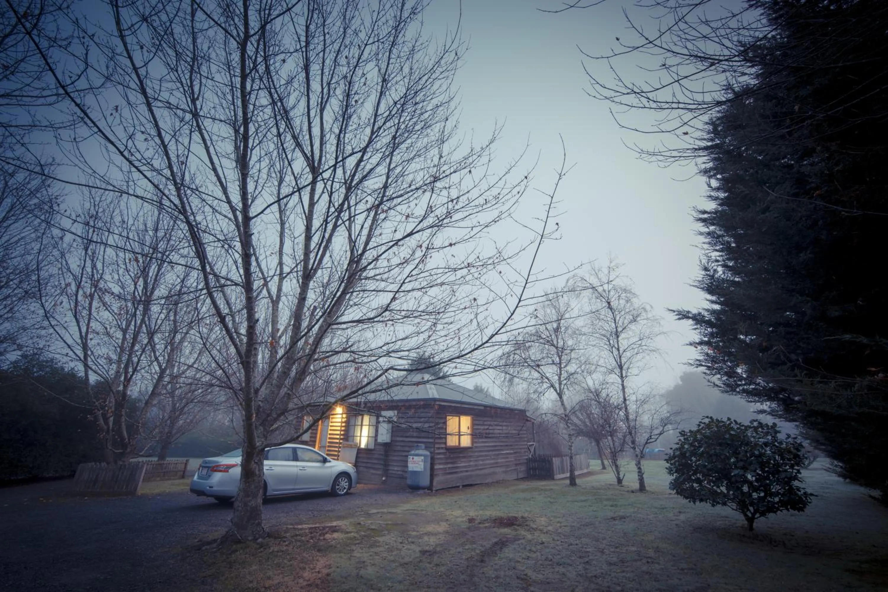 Facade/entrance in Sanctuary Park Cottages