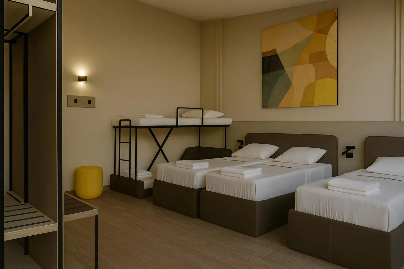 Bed in Hotel Roè Garda