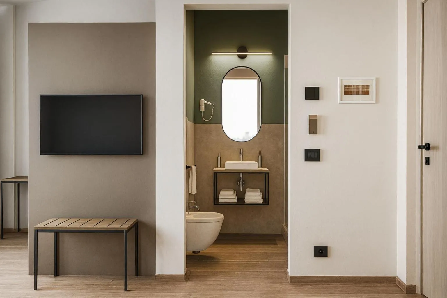 Toilet in Hotel Roè Garda